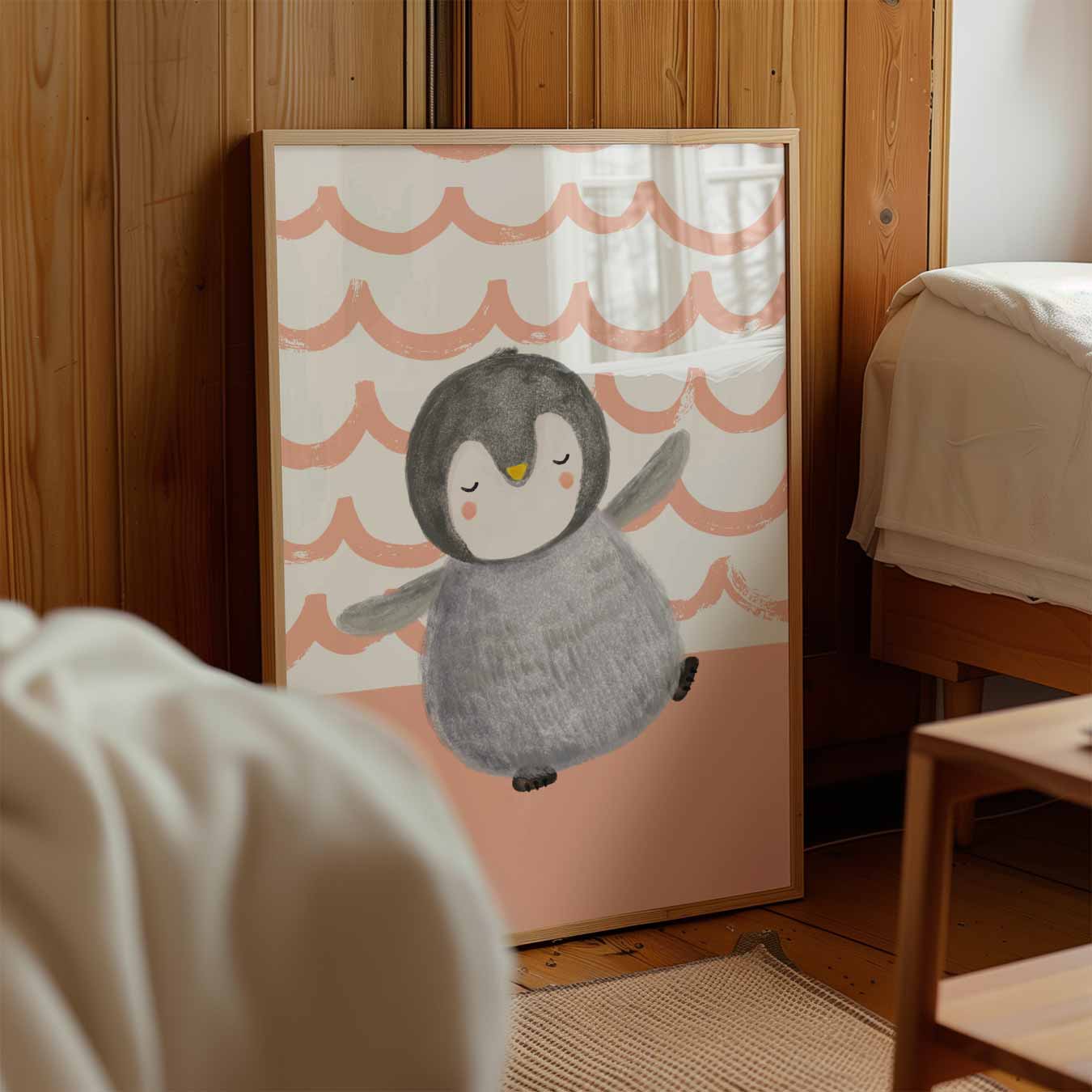 Schattige Pinguïn Kinderkamerposter