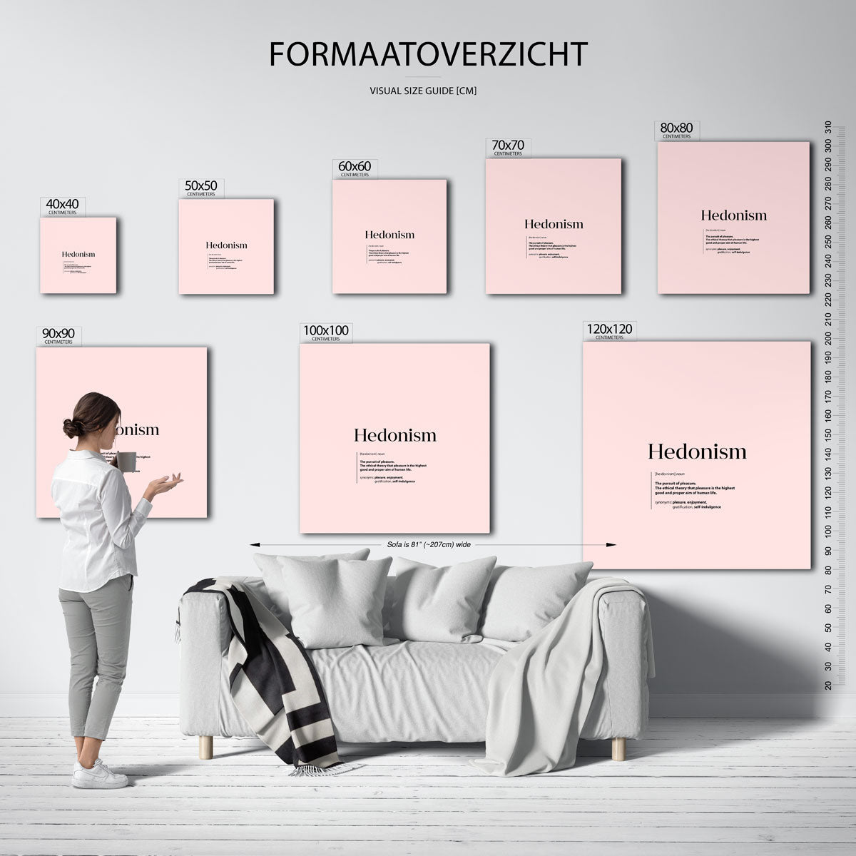 Hedonism definitie Poster