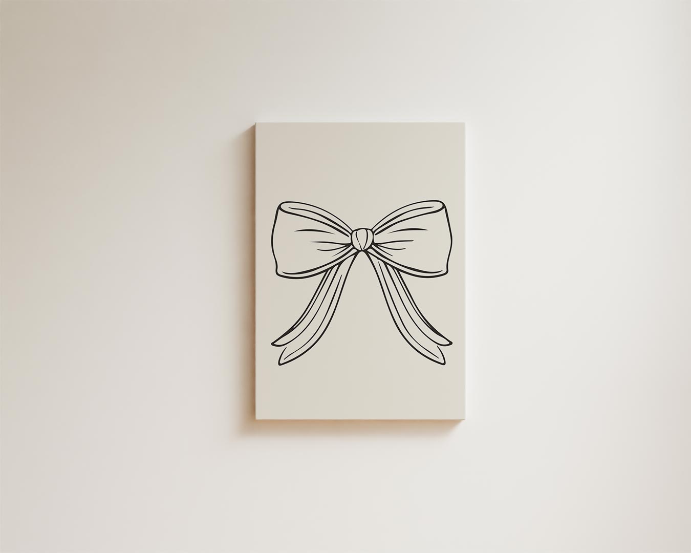 Elegante Strik Illustratie Kunstwerk-canvas-dibond-plexiglas-wanddecoratie-WallArtistic