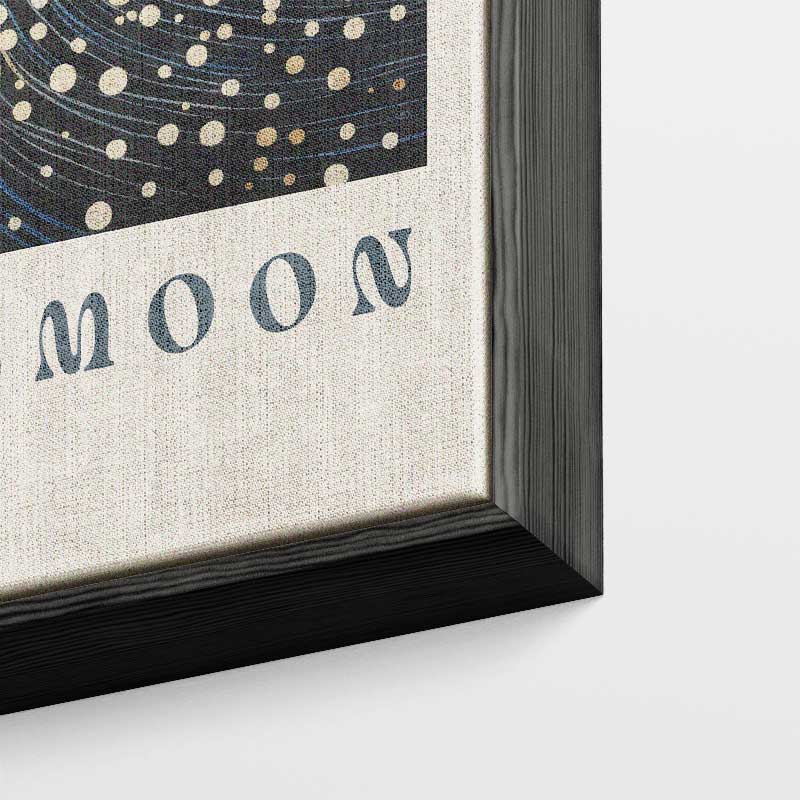 Blame It on the Full Moon Kunstwerk-canvas-dibond-plexiglas-wanddecoratie-WallArtistic