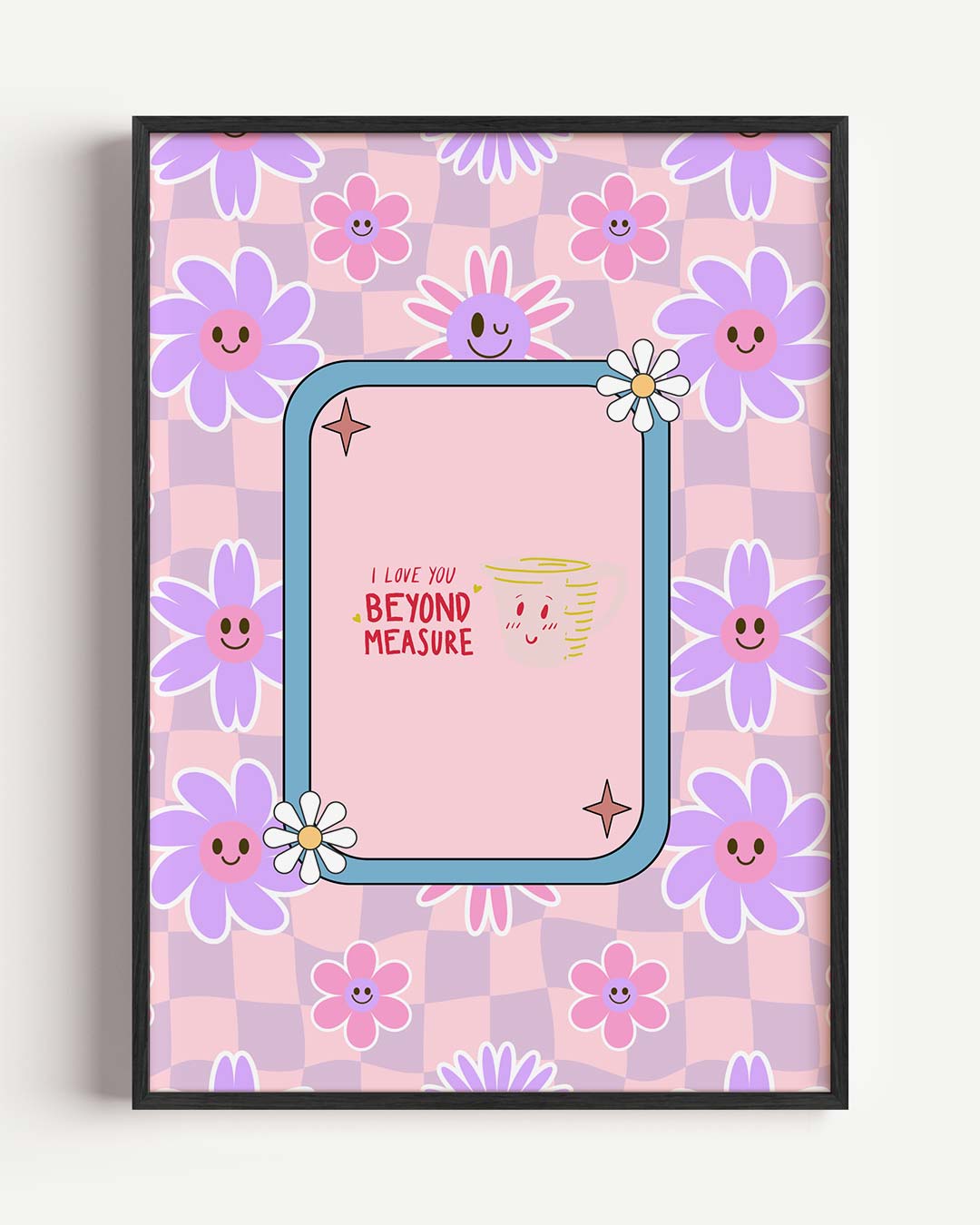 Liefdevolle Bloemen Poster