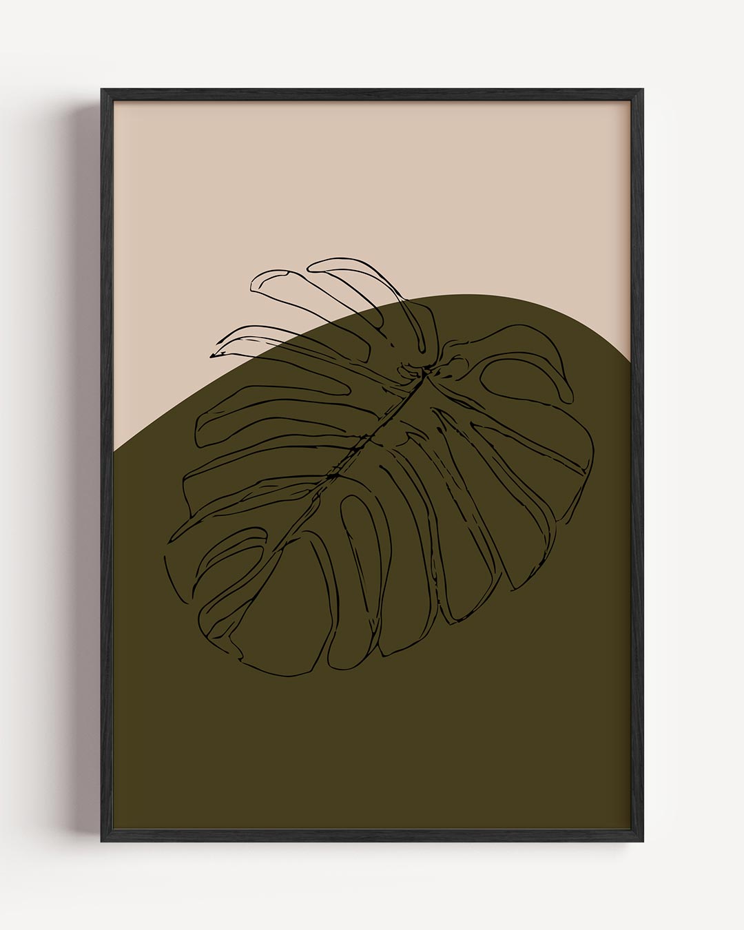 Stijlvolle Botanische Print Poster-WallArtistic