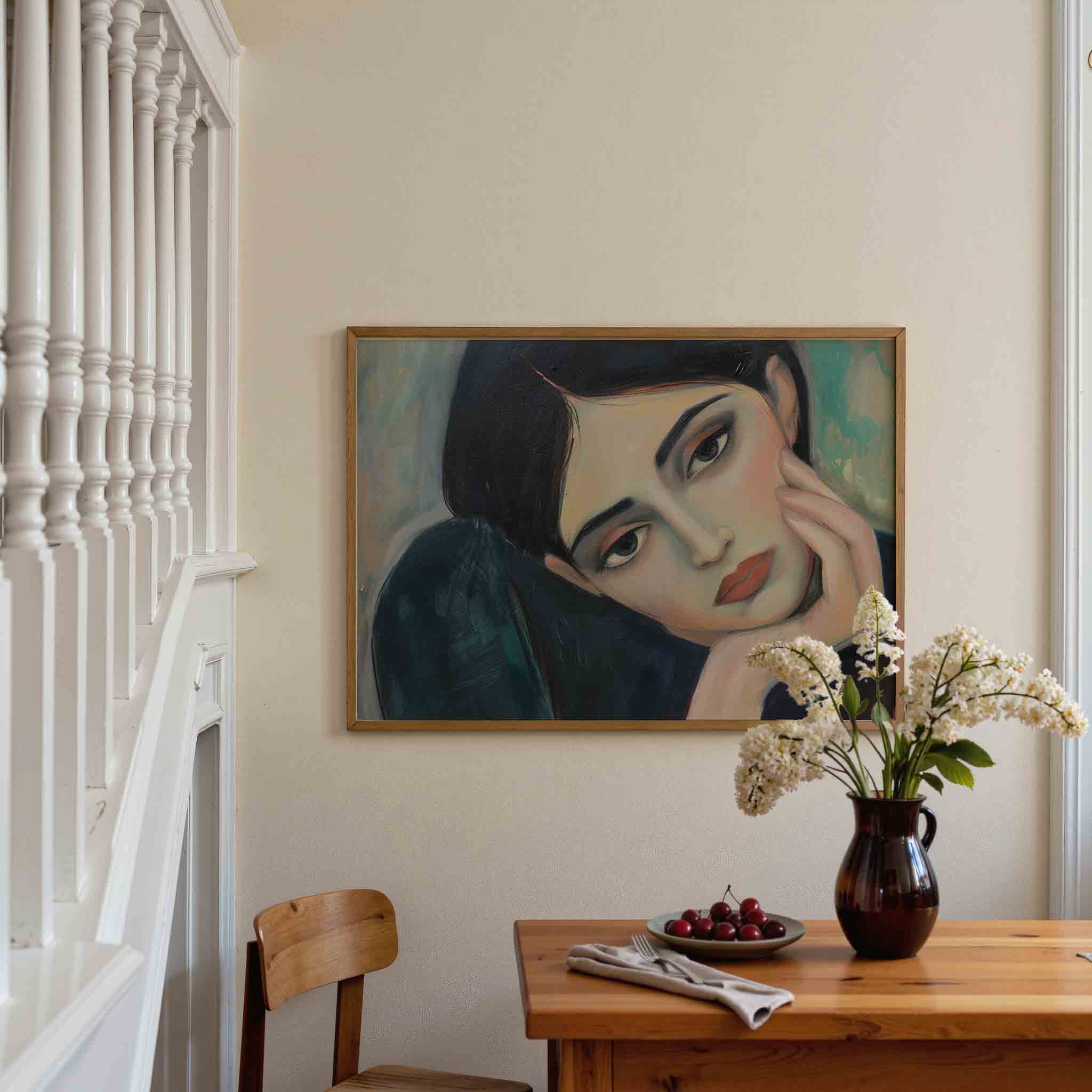 Vrouwelijk portret Poster