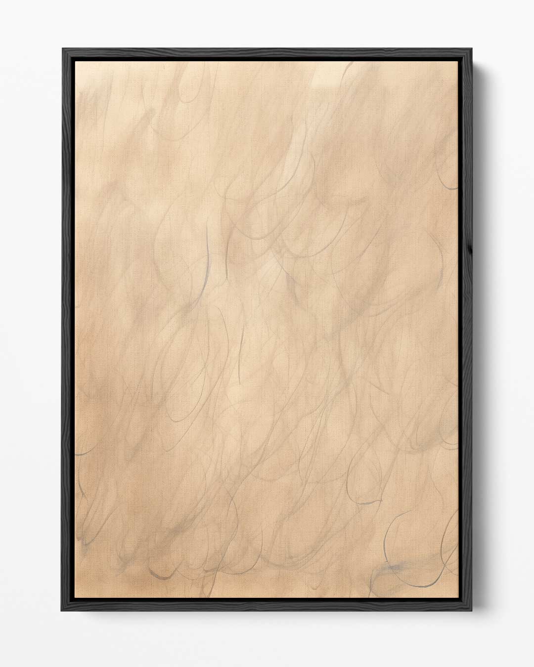 Zachte Woelende Lijnen Kunstwerk-canvas-dibond-plexiglas-wanddecoratie-WallArtistic