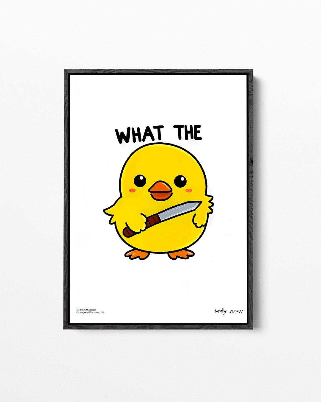 Vrolijke vogel illustratie Kunstwerk