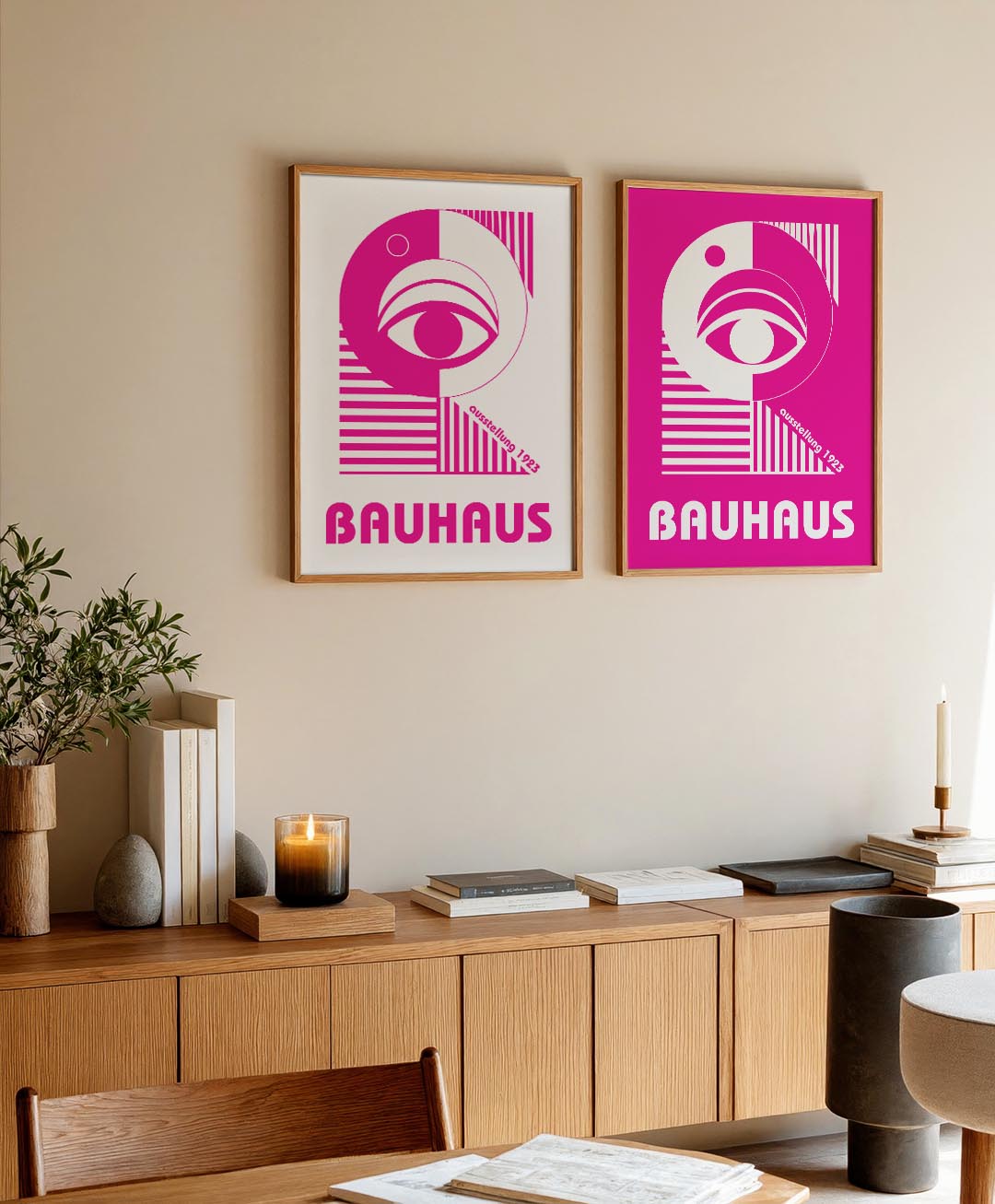 Oog en lijnen Posterset