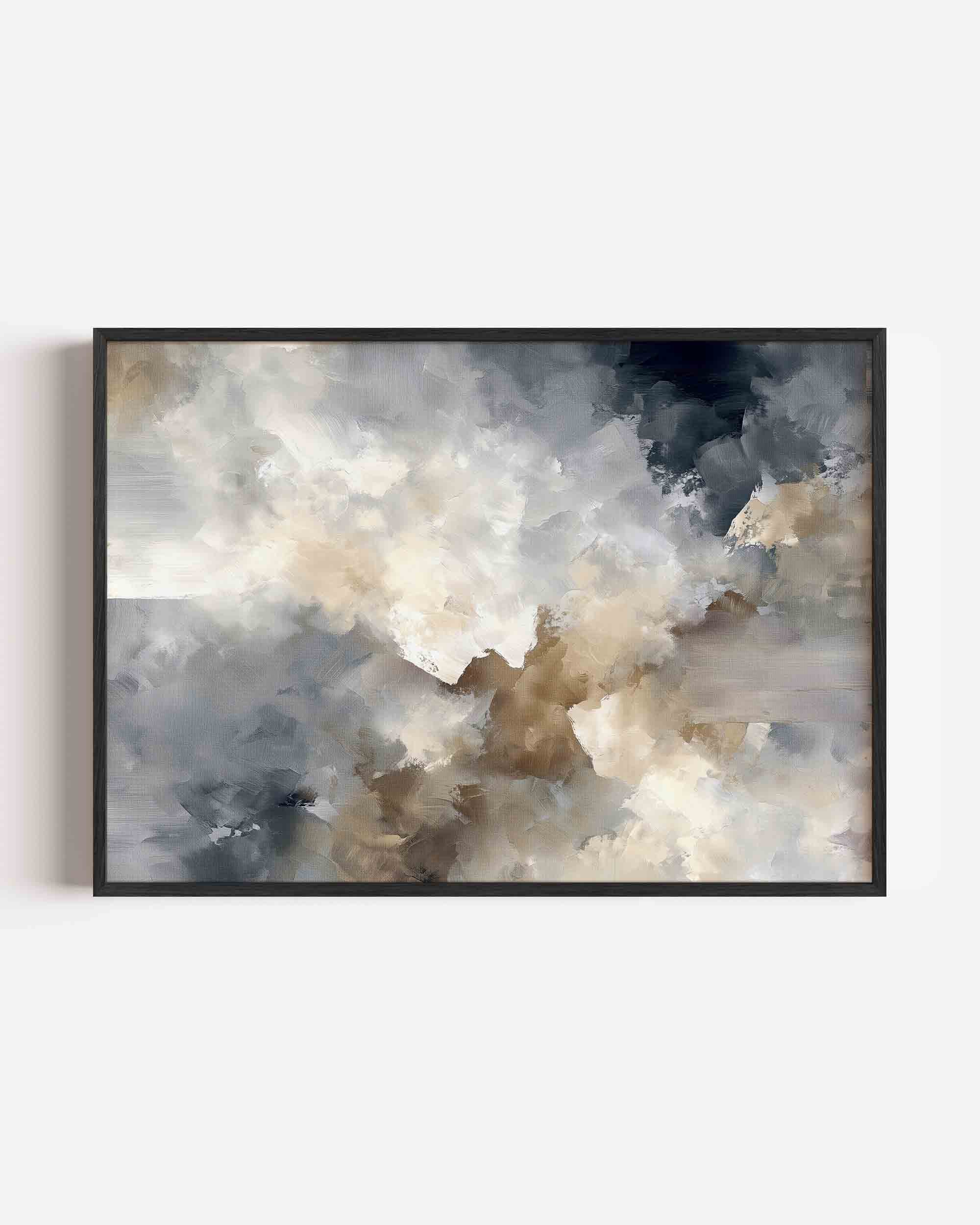 Abstracte wolken Poster