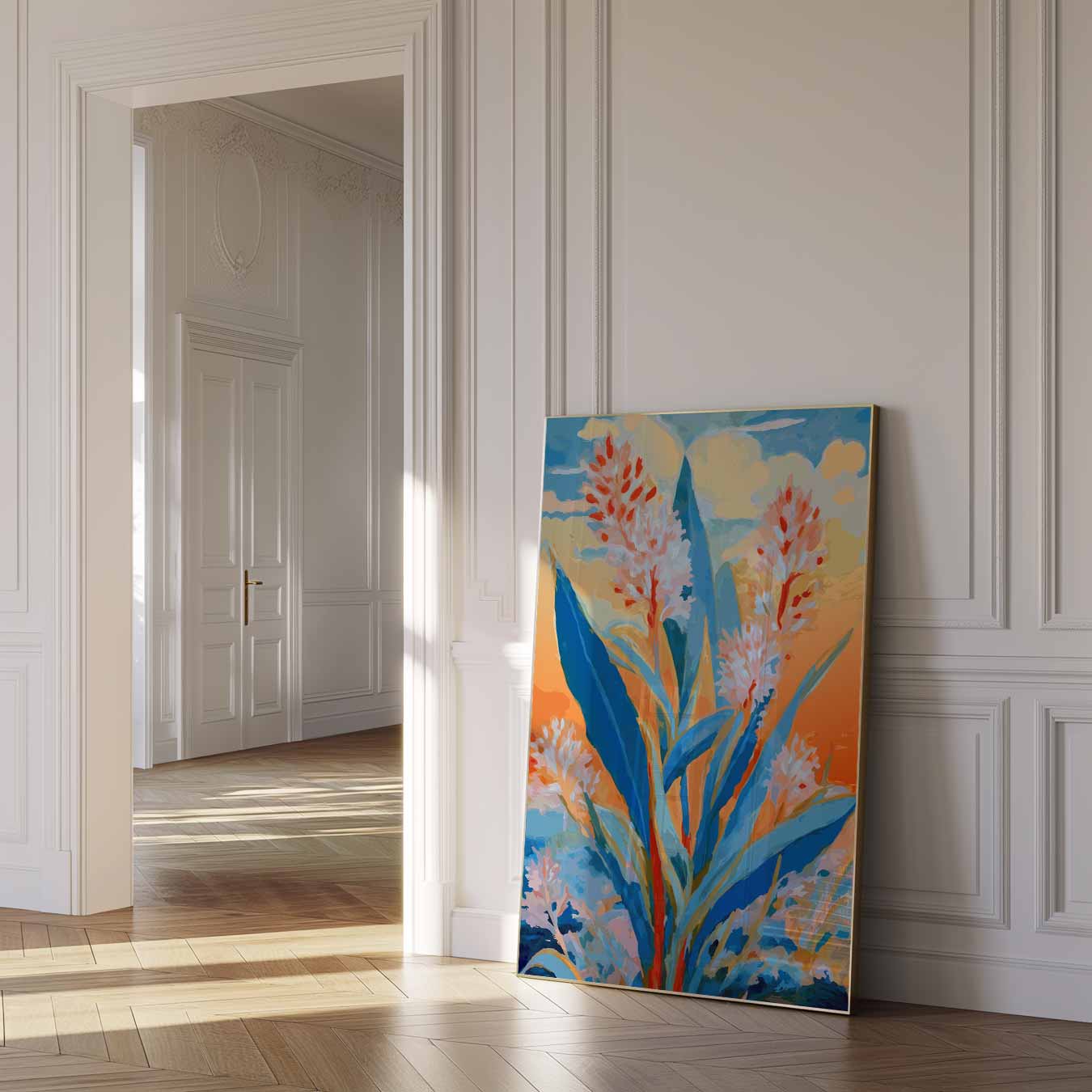 Kleurrijke Bloemenpracht Poster