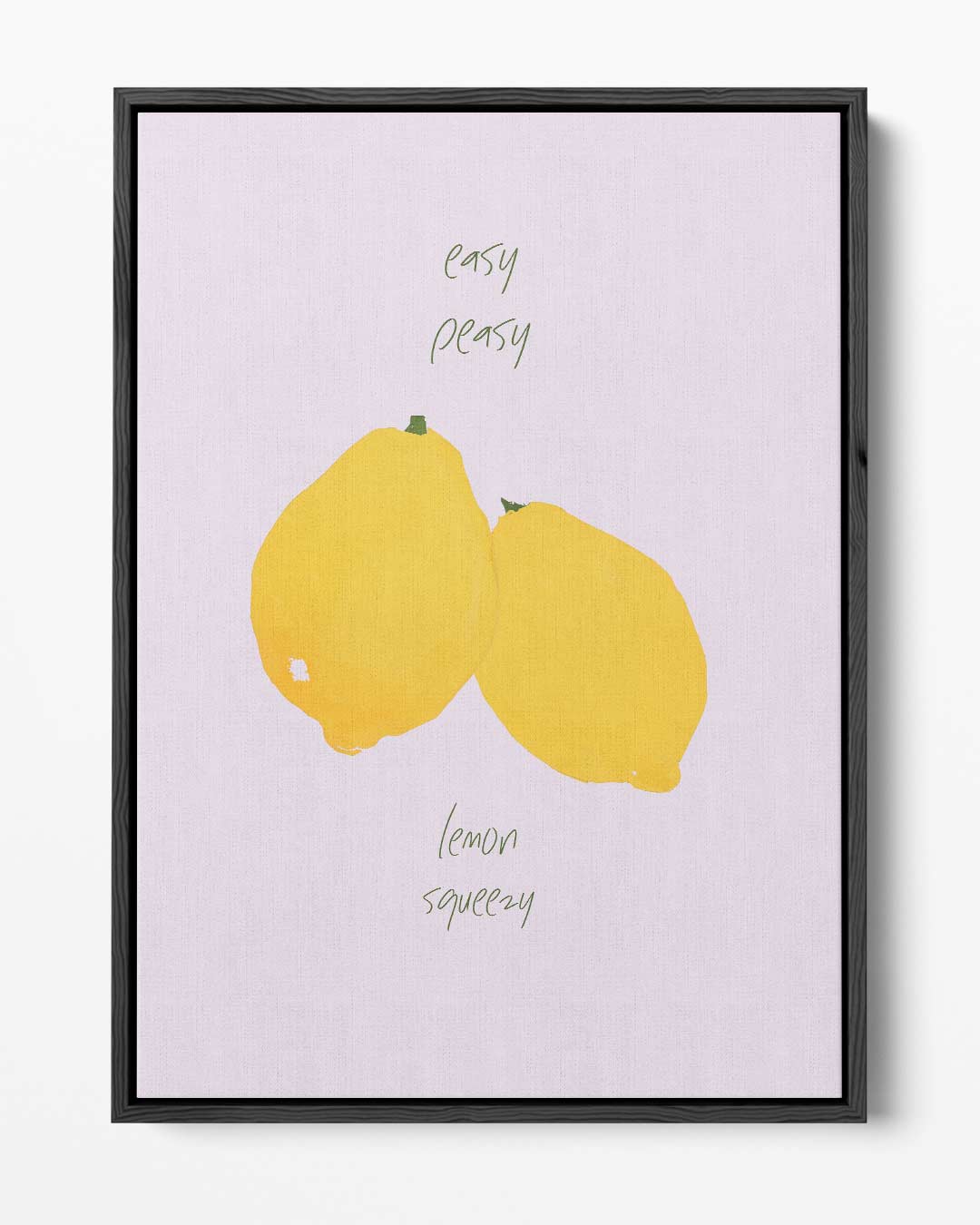 Easy Peasy Lemon Squeezy Kunstwerk-canvas-dibond-plexiglas-wanddecoratie-WallArtistic