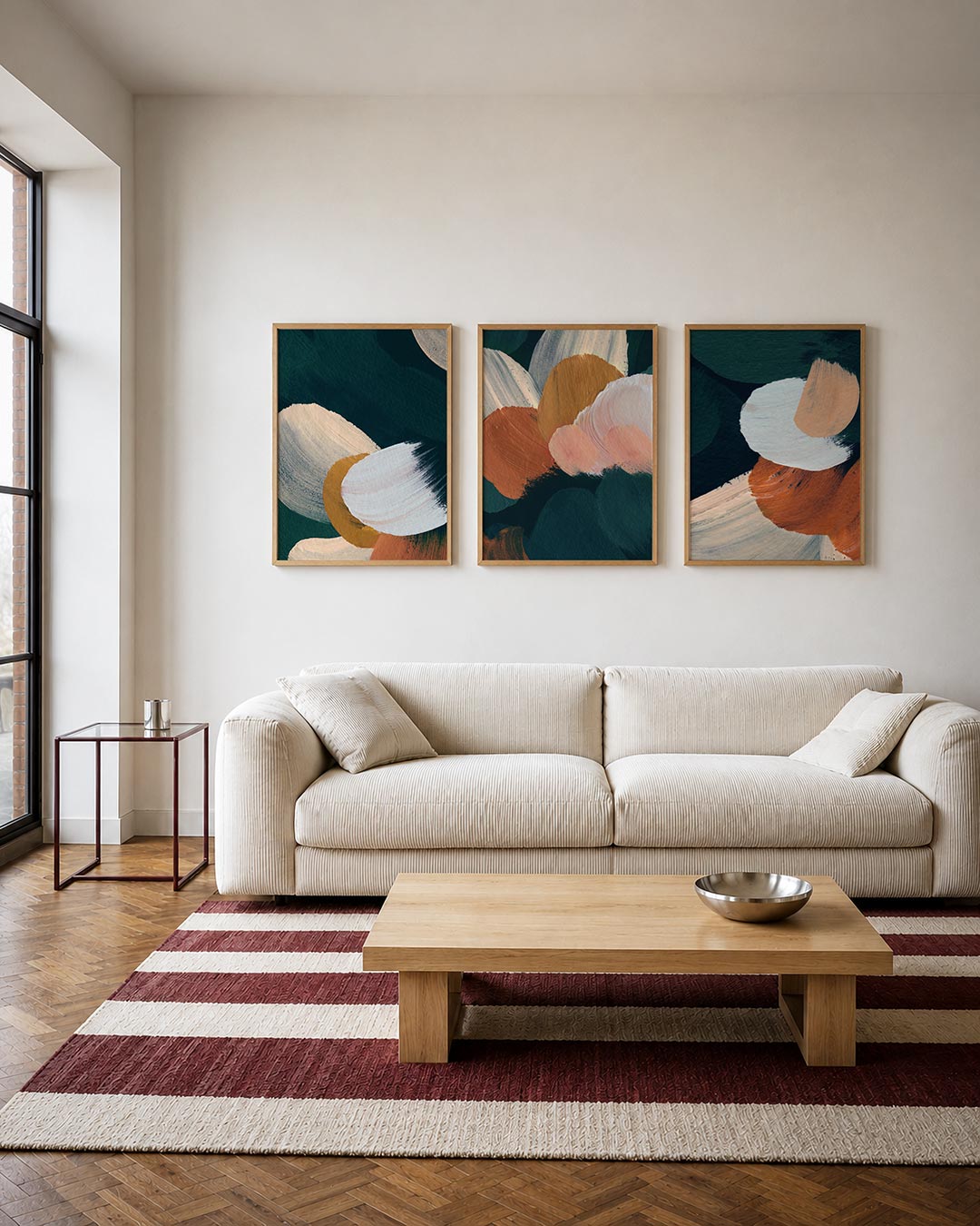 Kleurvlakken harmonie Posterset