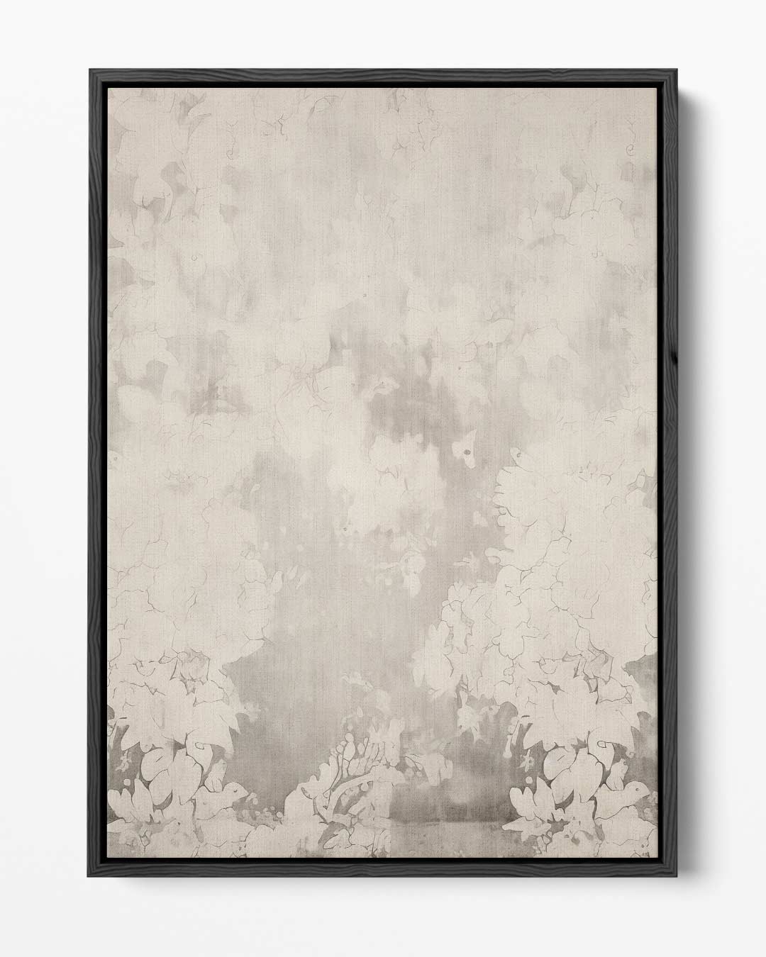 Dromerige Bloemensluier Kunstwerk-canvas-dibond-plexiglas-wanddecoratie-WallArtistic