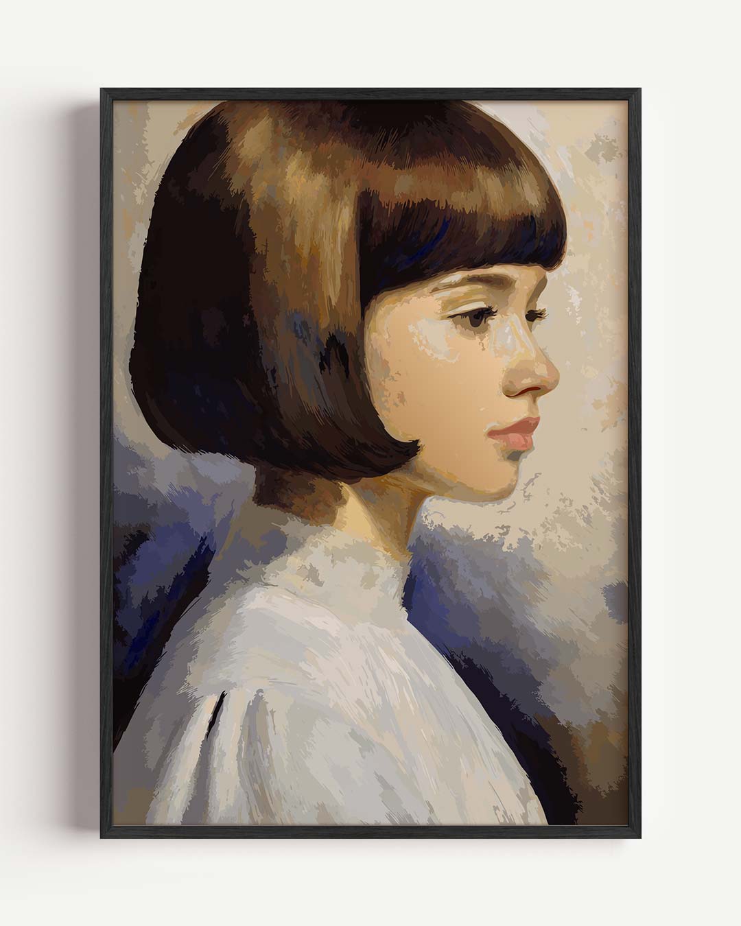 Vrouwelijk Klassiek Portret Poster