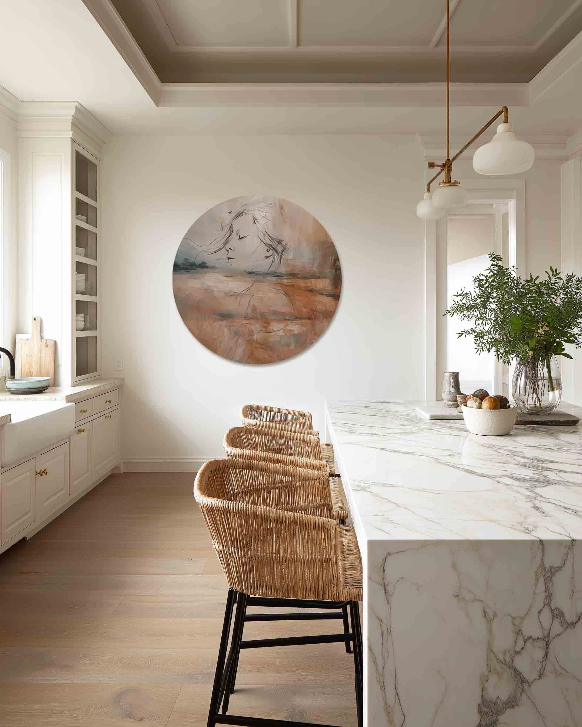 Abstracte Muurcirkel