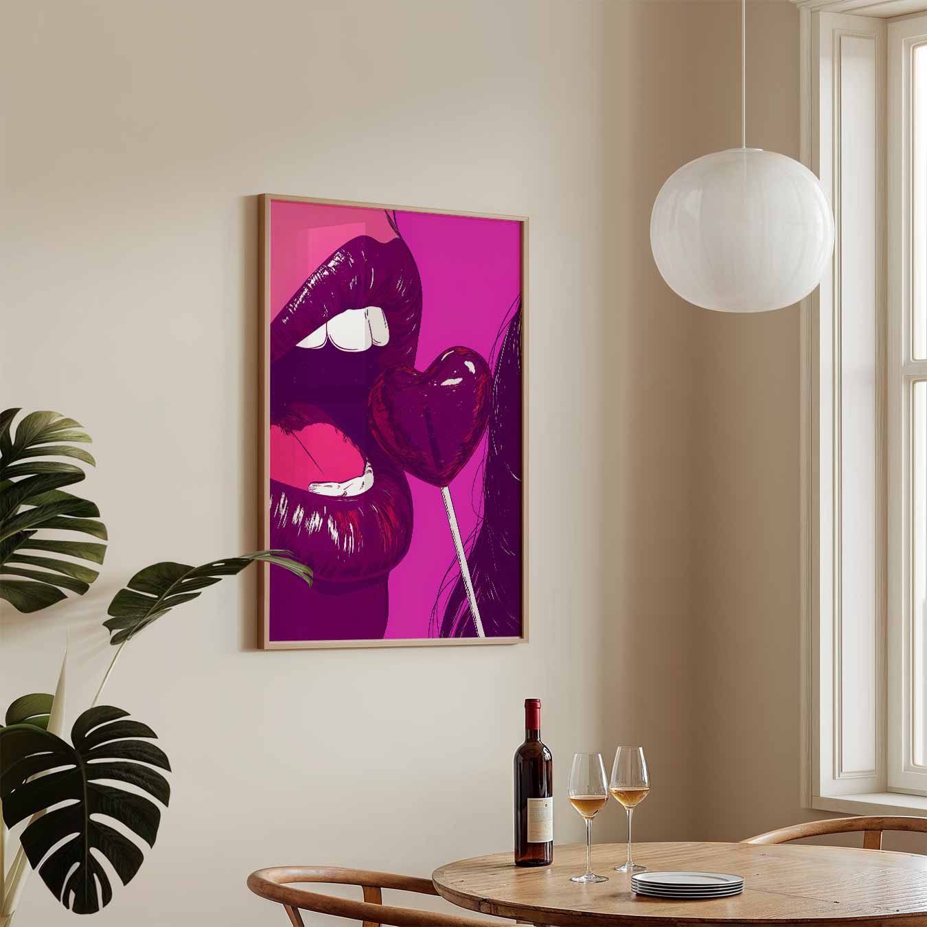 Liefdevolle Lollipop Luxe Poster