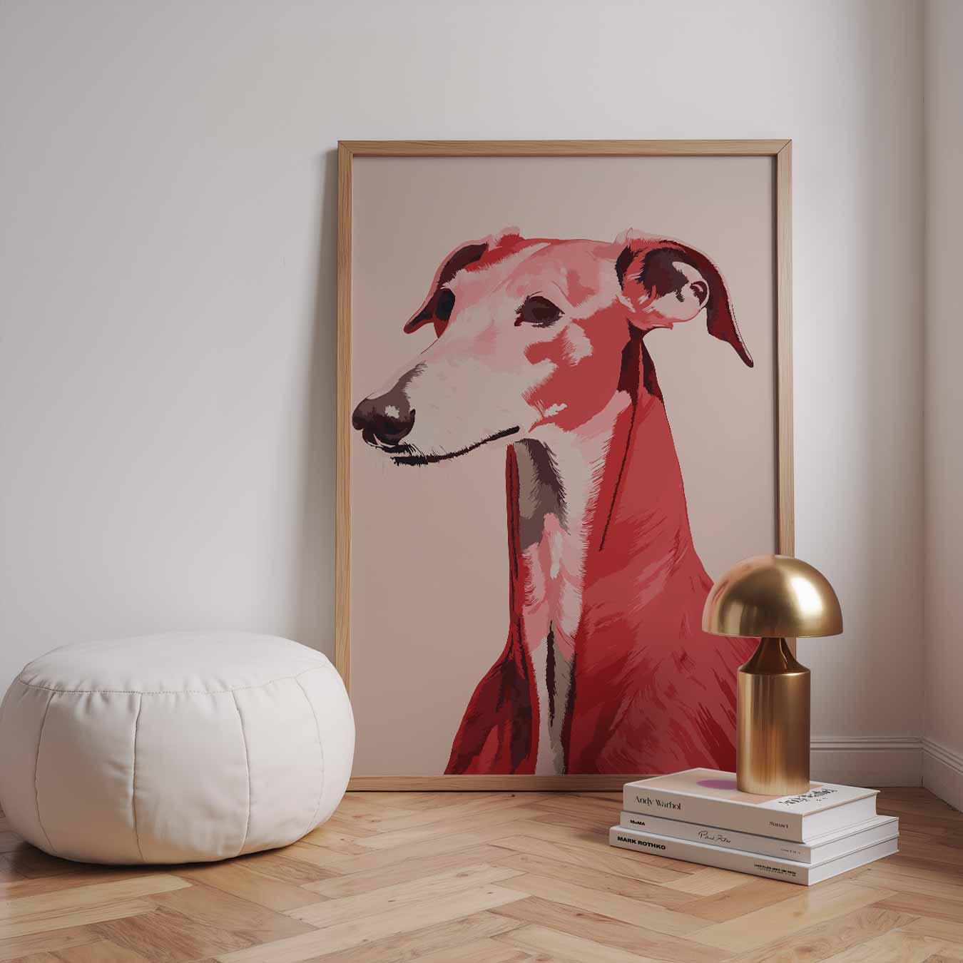 Stijlvolle Greyhound Poster