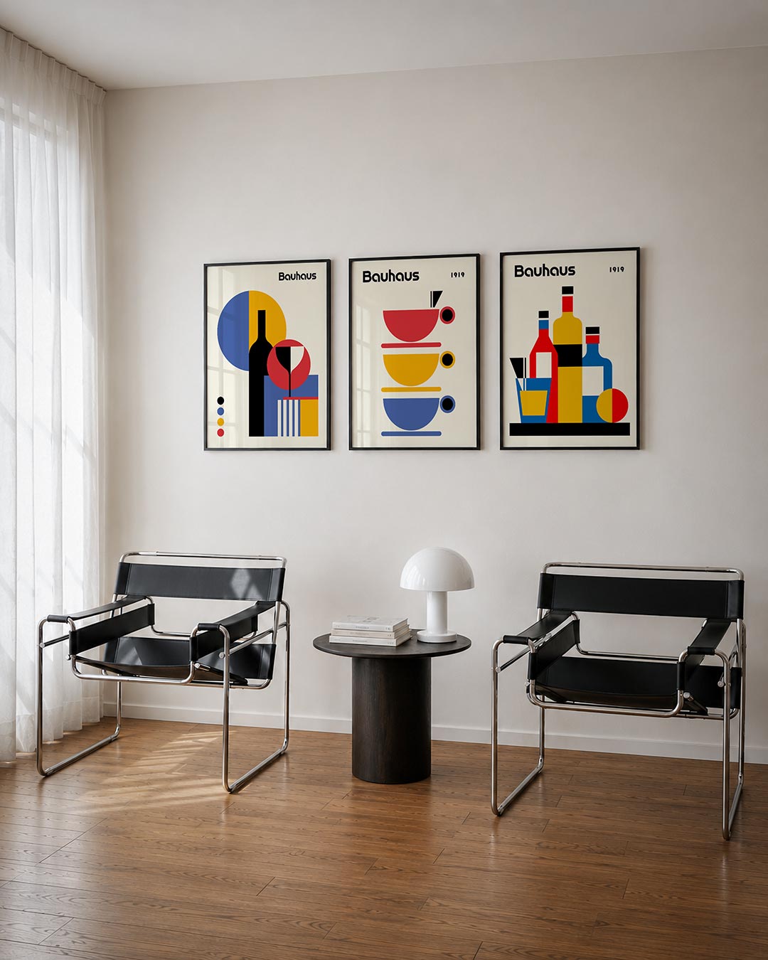 Vormen en kleurvlakken Posterset