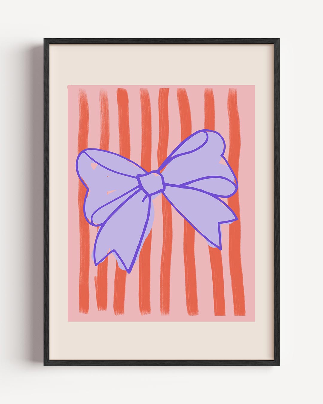 Vrolijke Strik Poster-WallArtistic