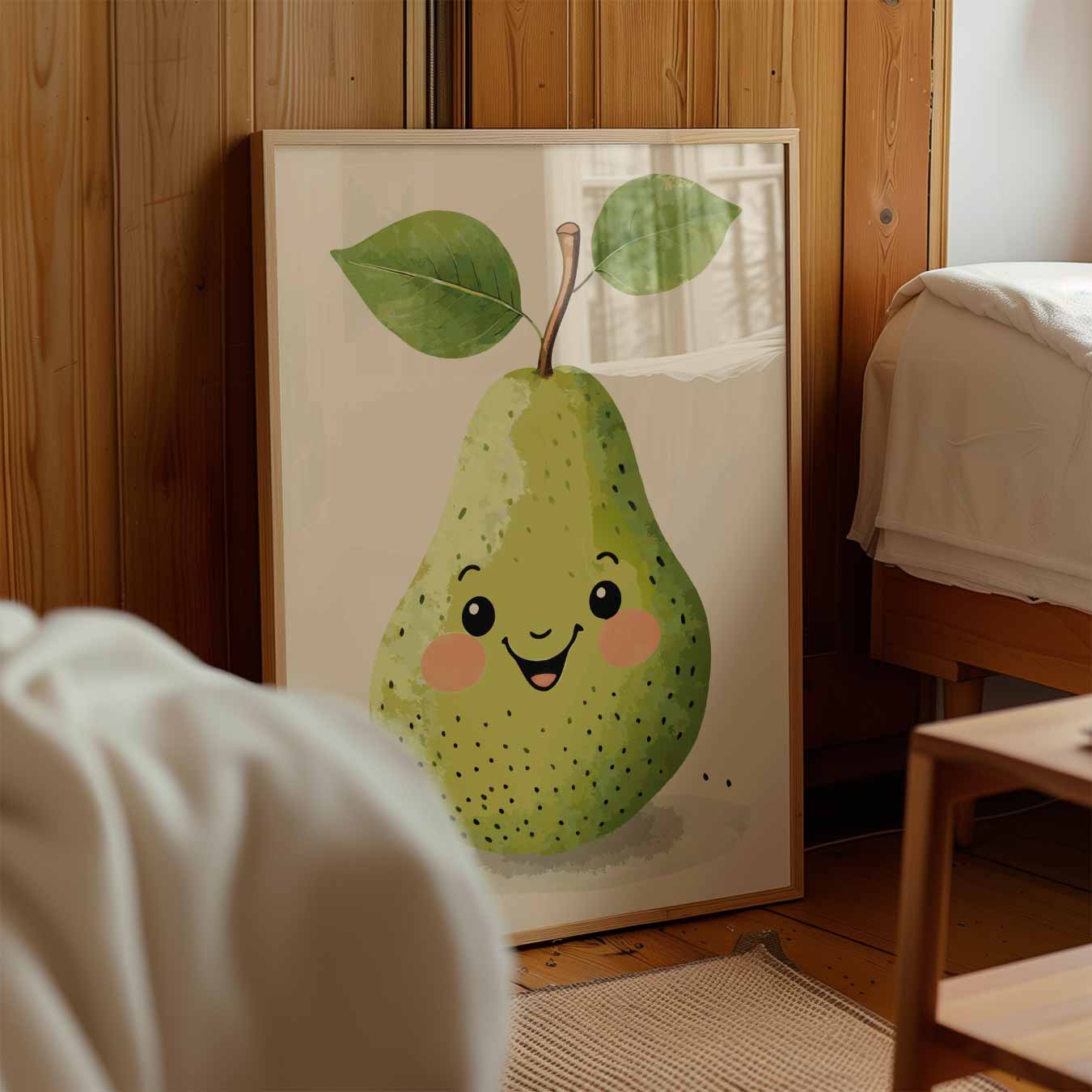 Vrolijke Peer Poster