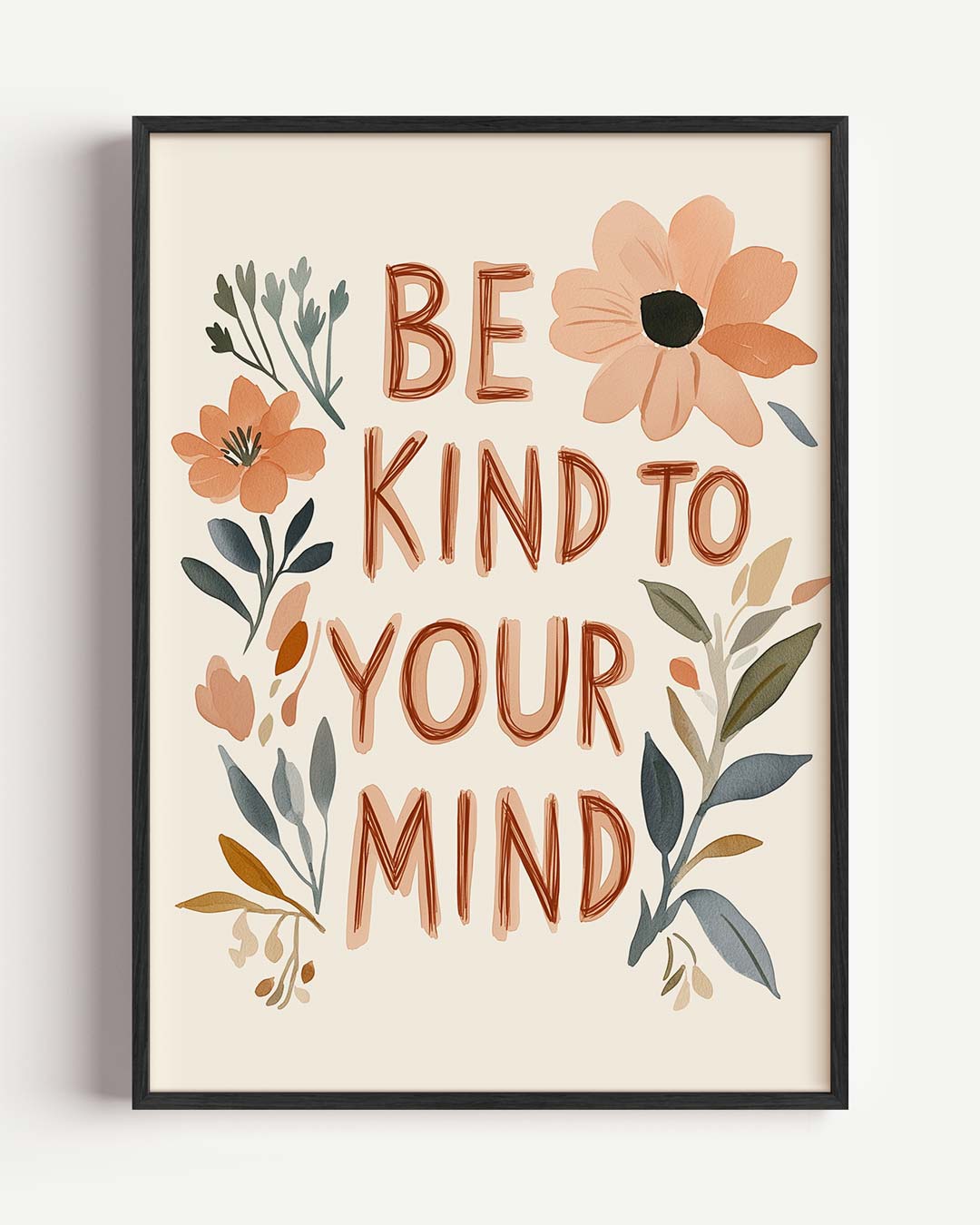 Mindful Bloemenpracht Poster