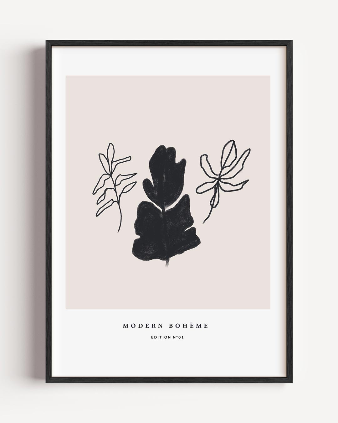 Pure Boho Bladeren Poster-WallArtistic