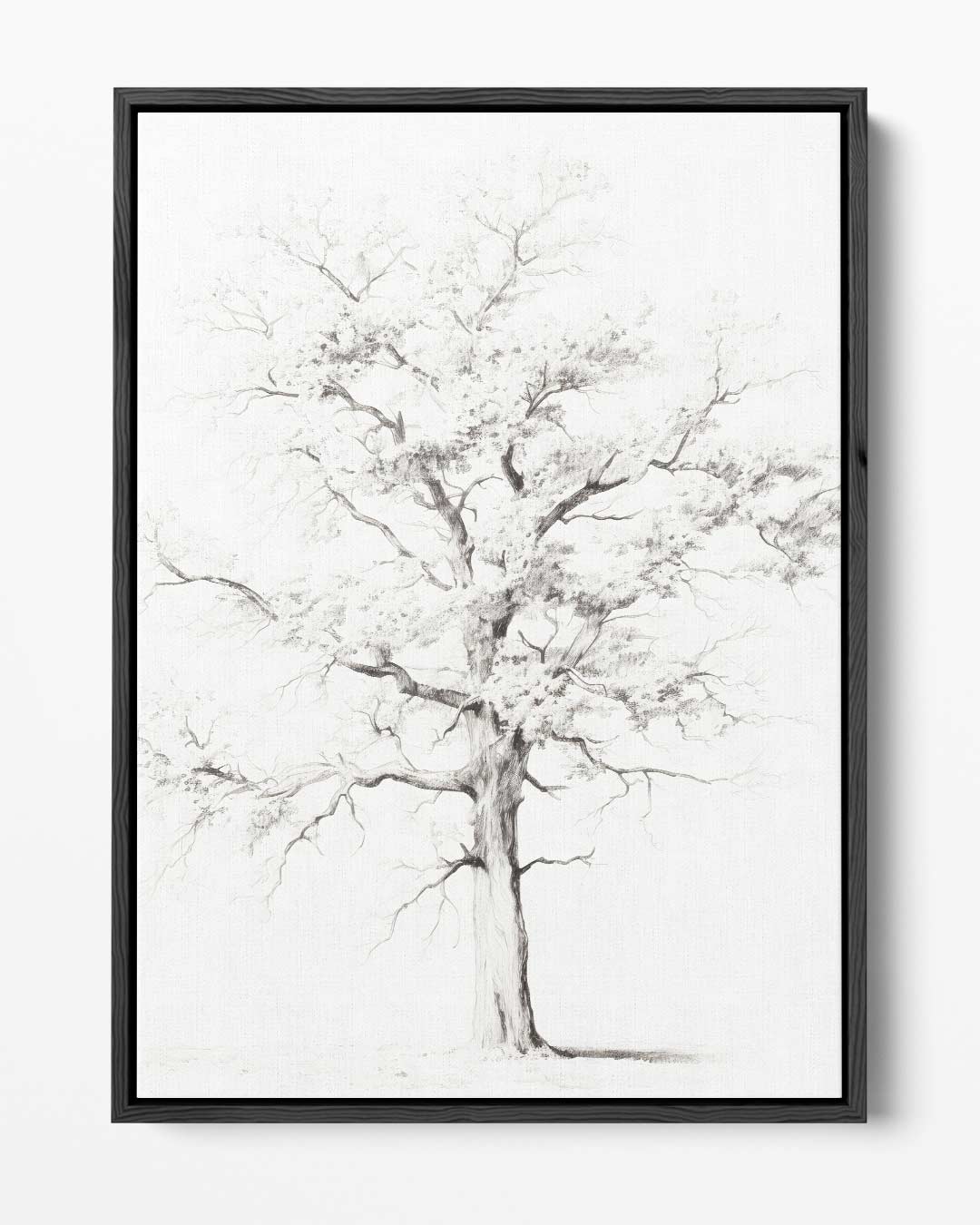 Mystieke Levensboom Schets Kunstwerk-canvas-dibond-plexiglas-wanddecoratie-WallArtistic