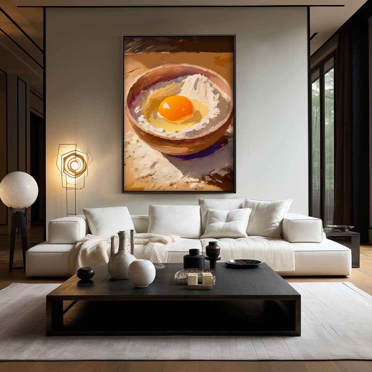 Aardse Keuken Sfeer Kunstwerk-canvas-dibond-plexiglas-wanddecoratie-WallArtistic