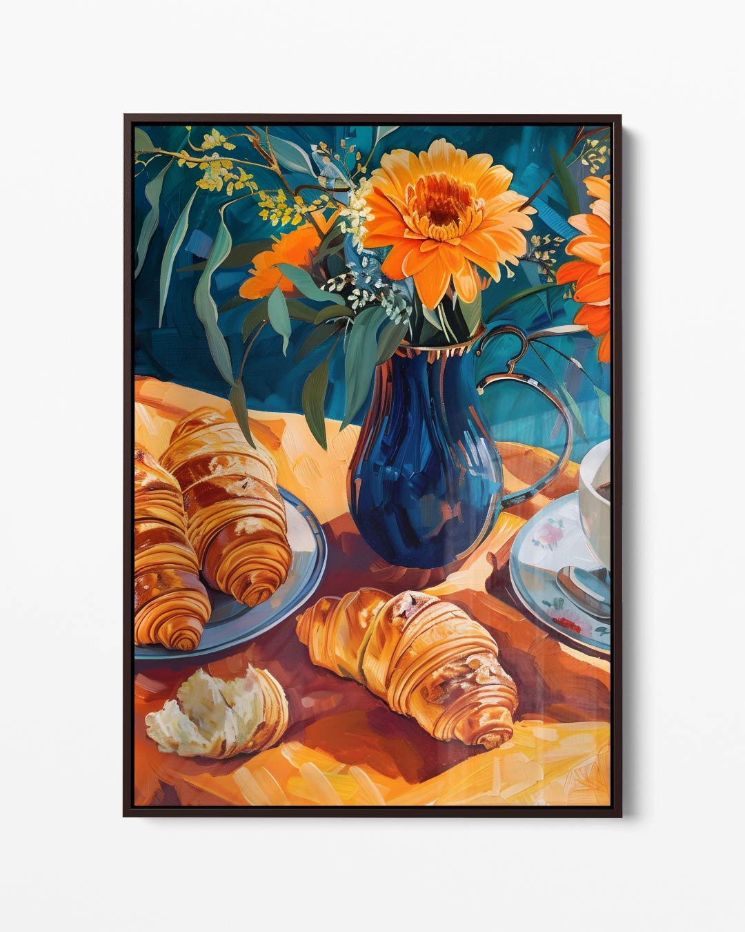 Zonovergoten Ontbijt Kunstwerk-canvas-dibond-plexiglas-wanddecoratie-WallArtistic