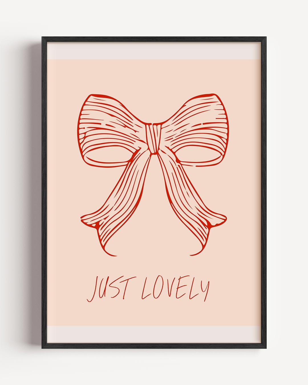 Just Lovely Strik Poster-WallArtistic