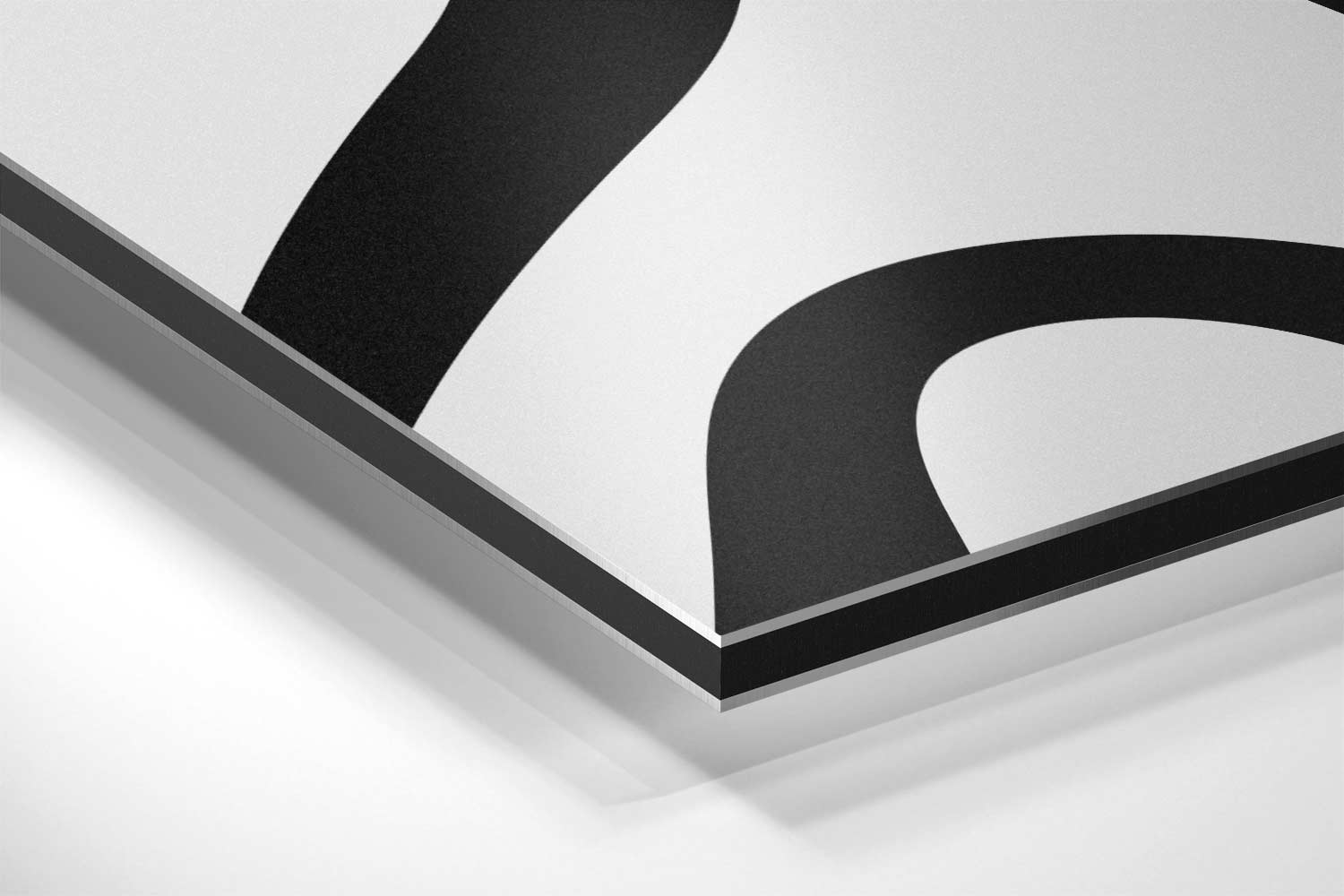 Abstracte Zebrastrepen Kunstwerk-canvas-dibond-plexiglas-wanddecoratie-WallArtistic