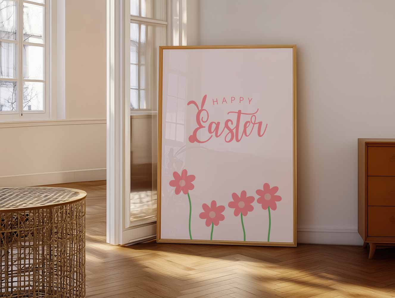 Lente Bloemen Pasen Poster-WallArtistic