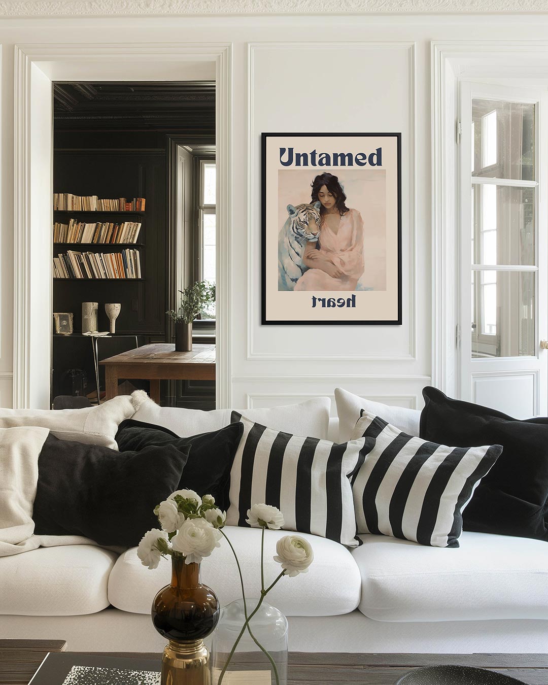 Dromerige tijger Kunstwerk
