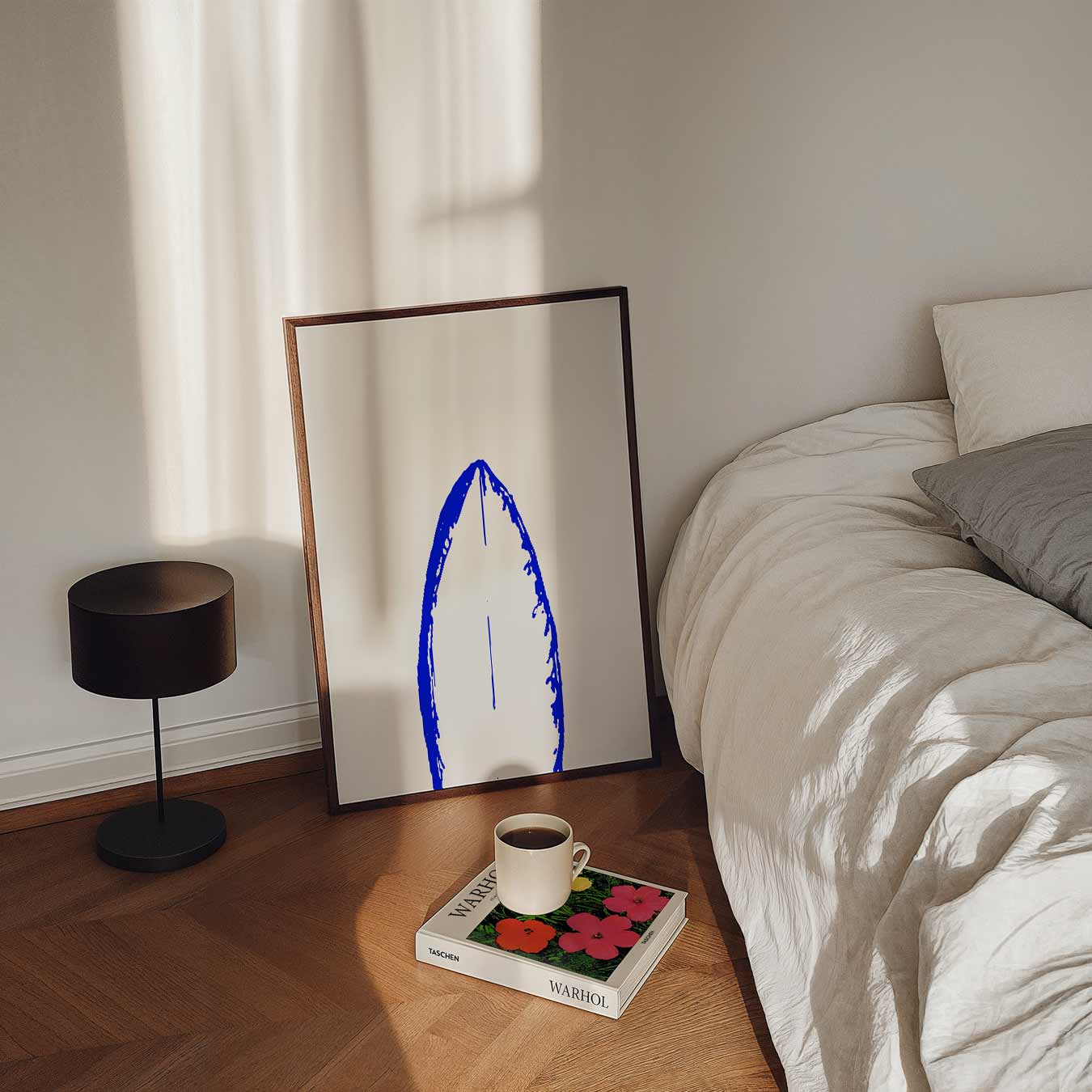 Moderne Bladkunst Poster