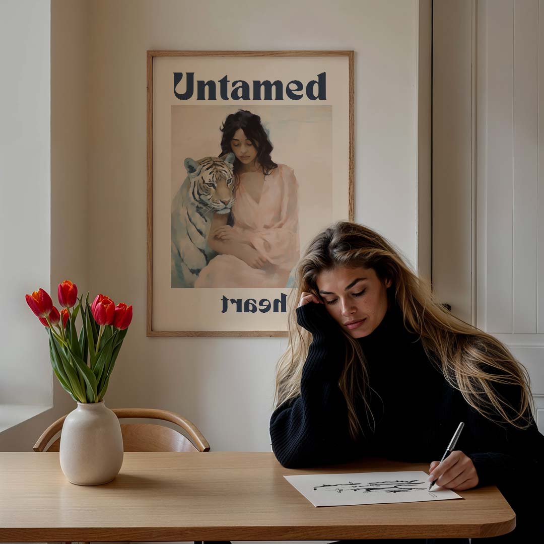 Untamed Heart Poster-WallArtistic