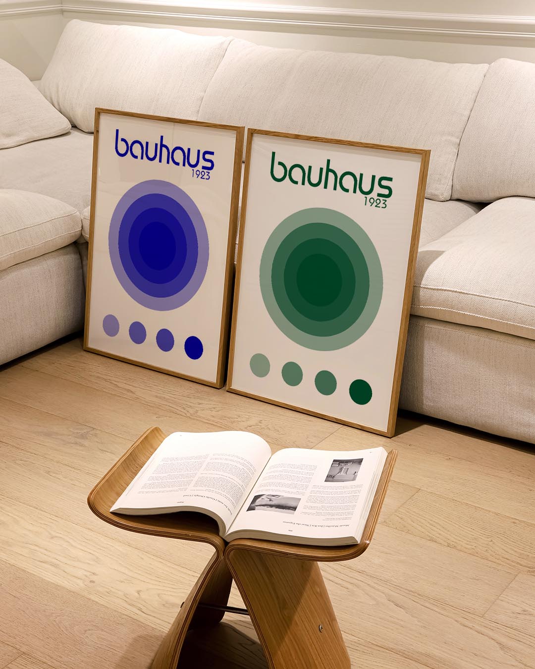 Cirkel en kleur Posterset