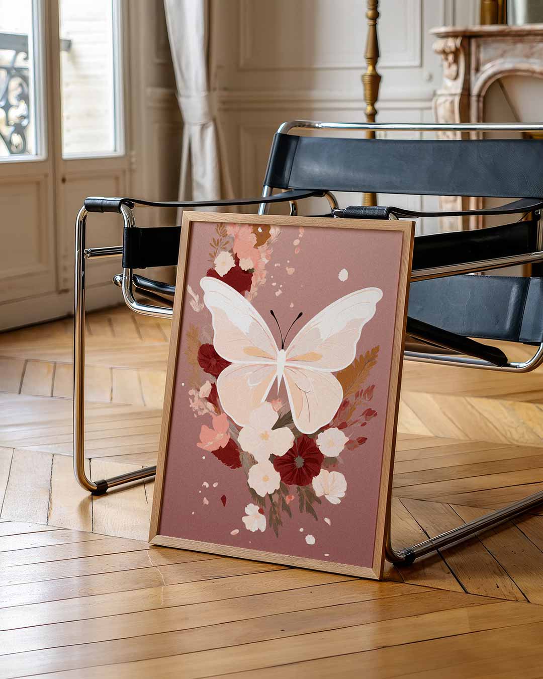 Vlinder & Bloem Bloemenpracht Poster