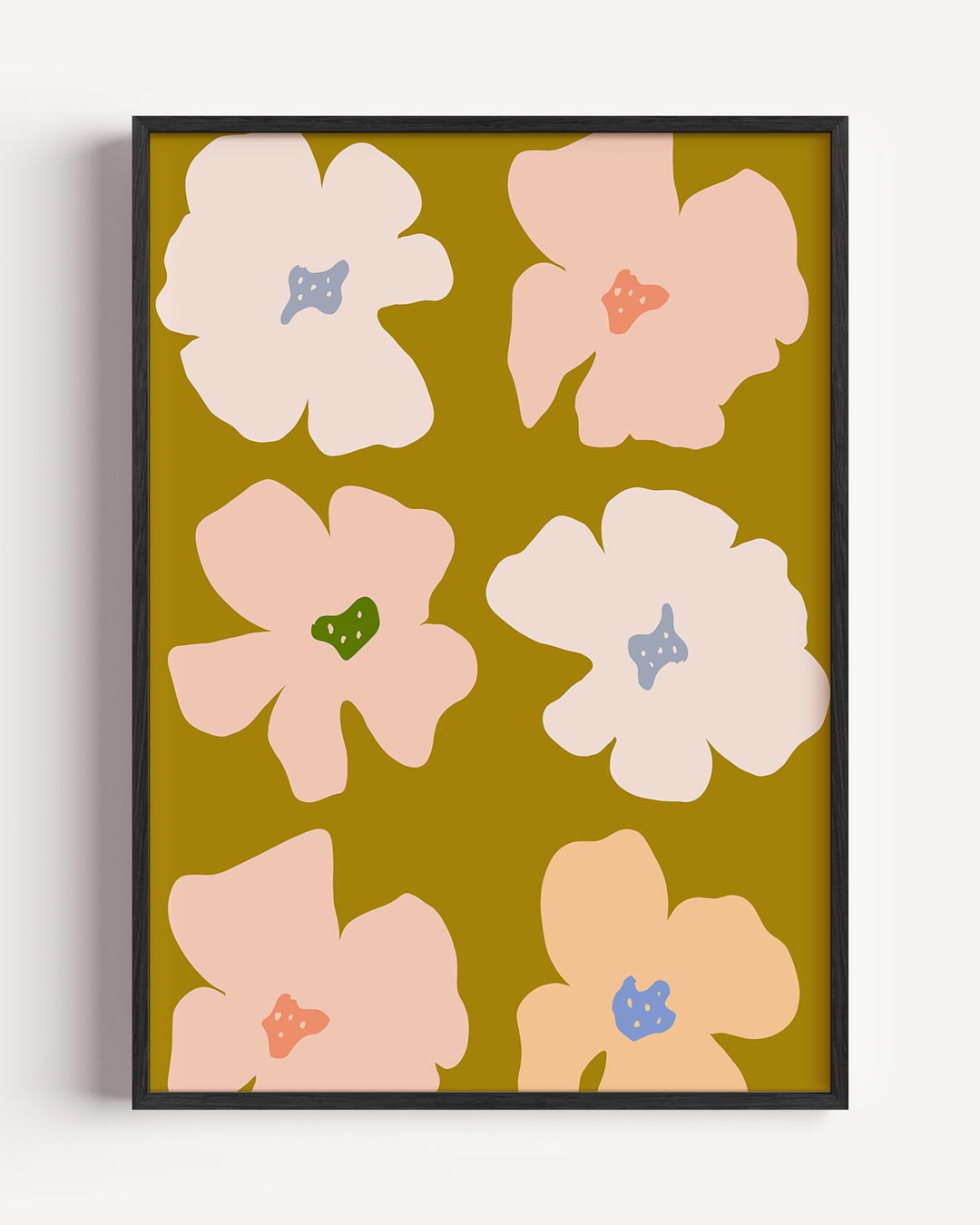Bloemenpracht Wanddecoratie Poster-WallArtistic