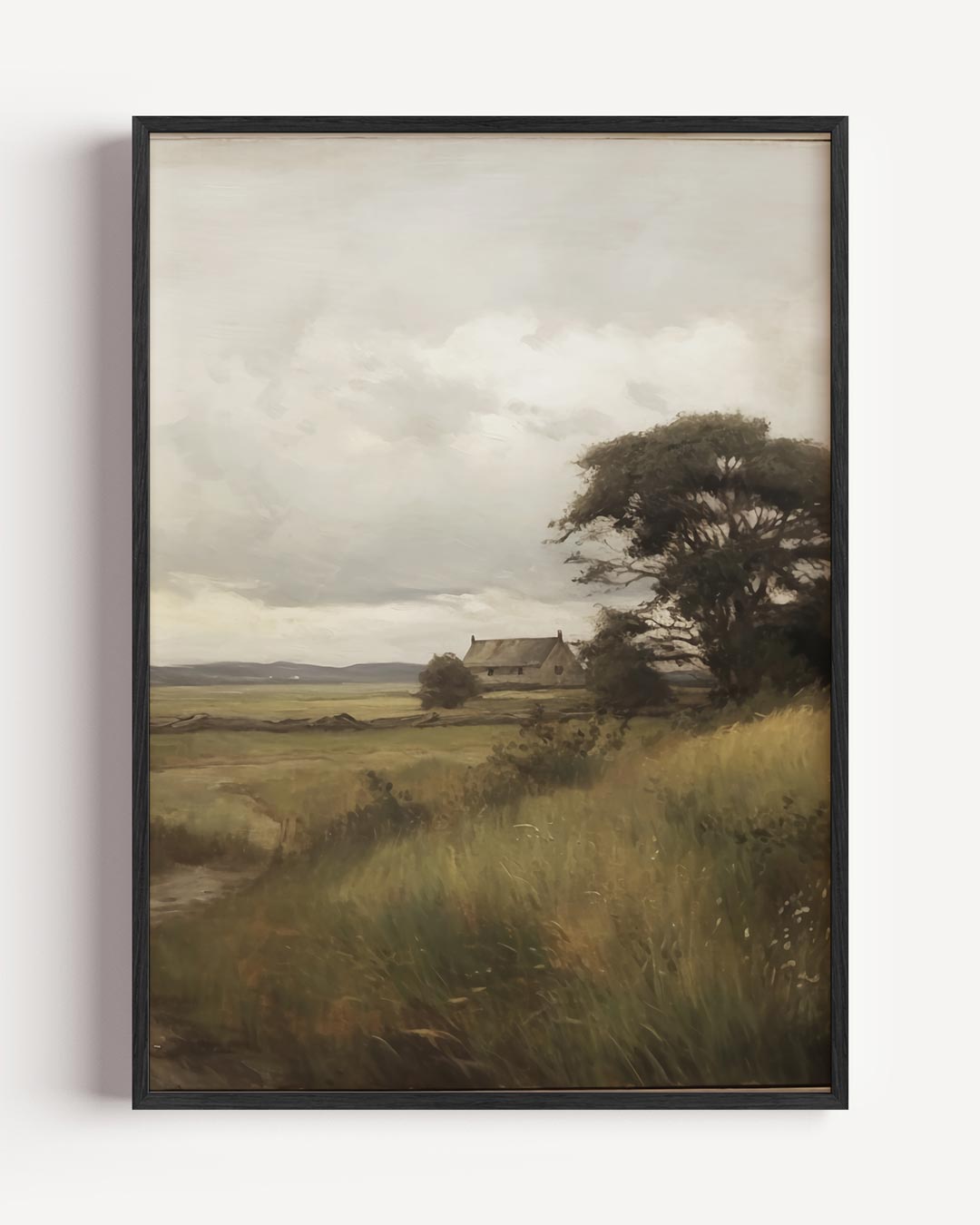 Rustiek Platteland Landschap Poster-WallArtistic