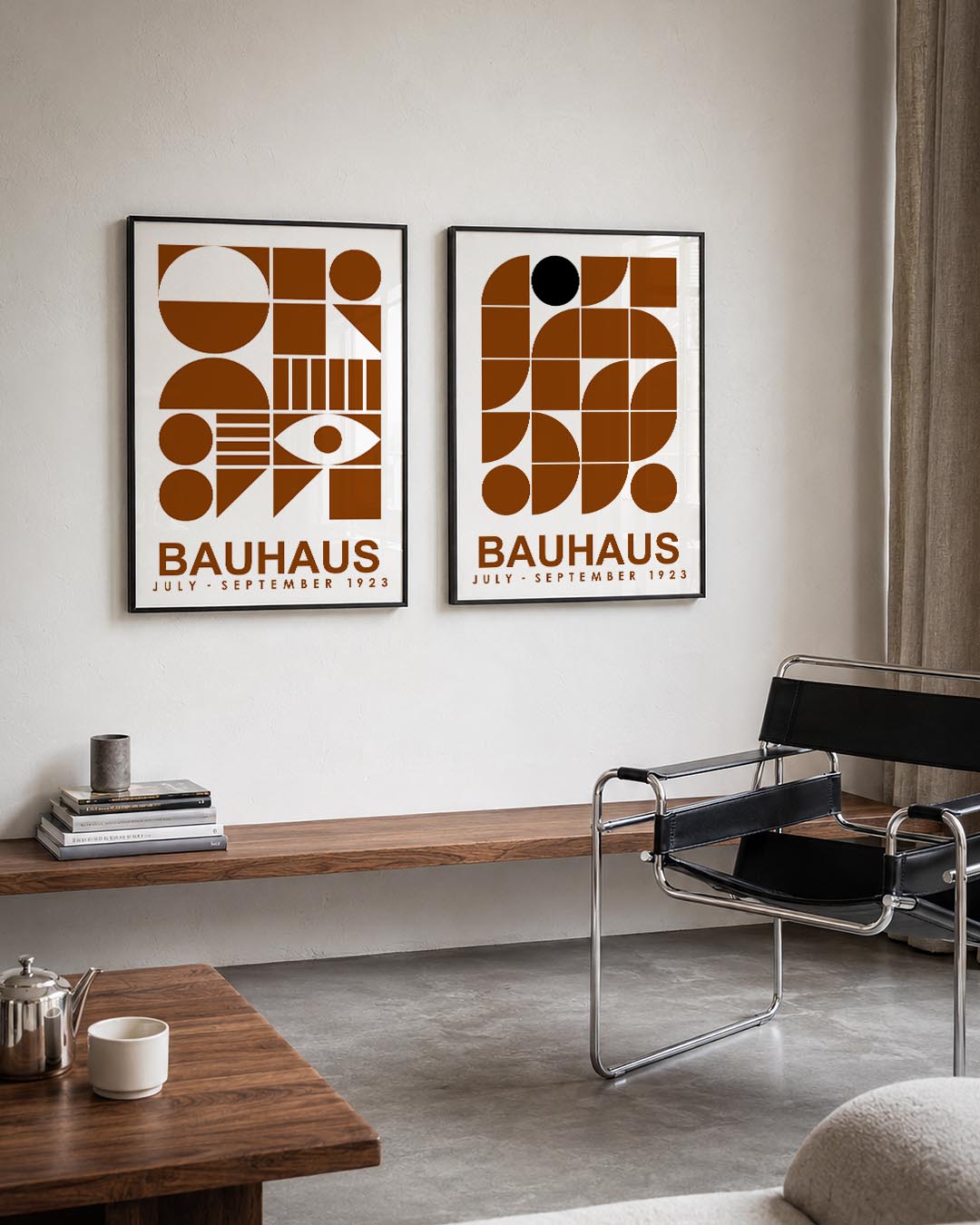 Vormen en vlakken Posterset