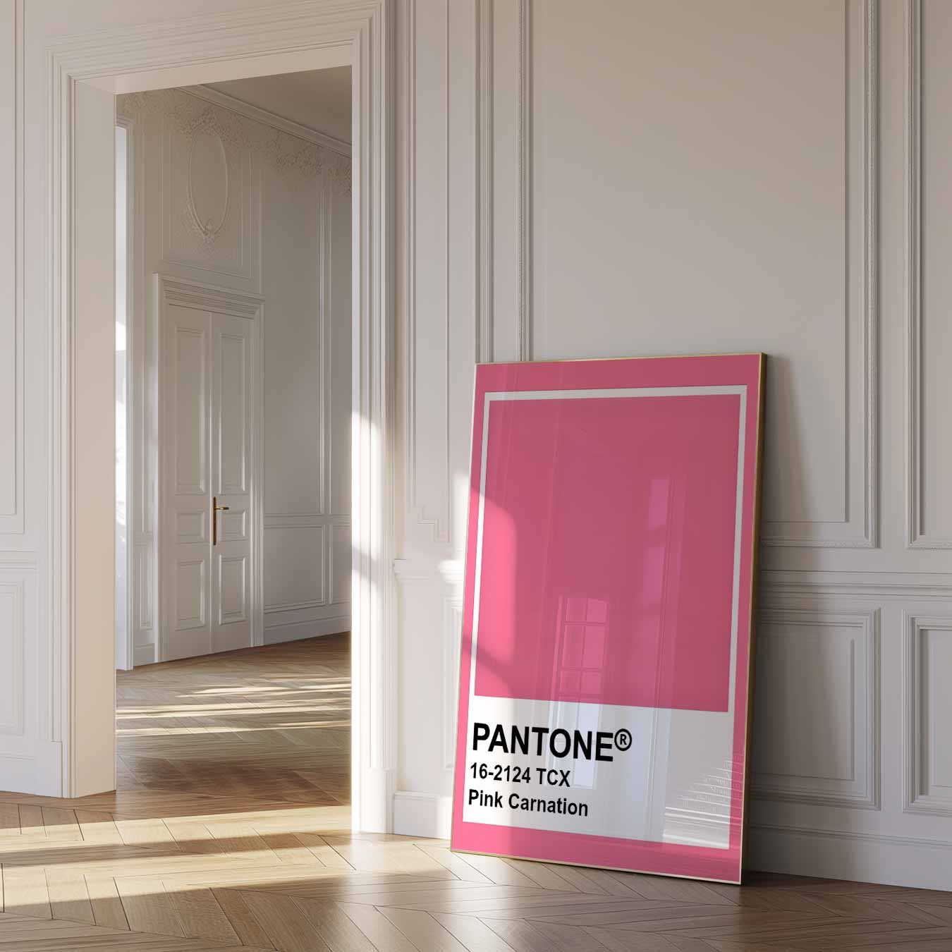 Pantone Pink Carnation Poster