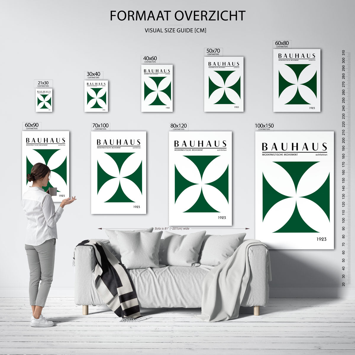 Vorm en balans Poster