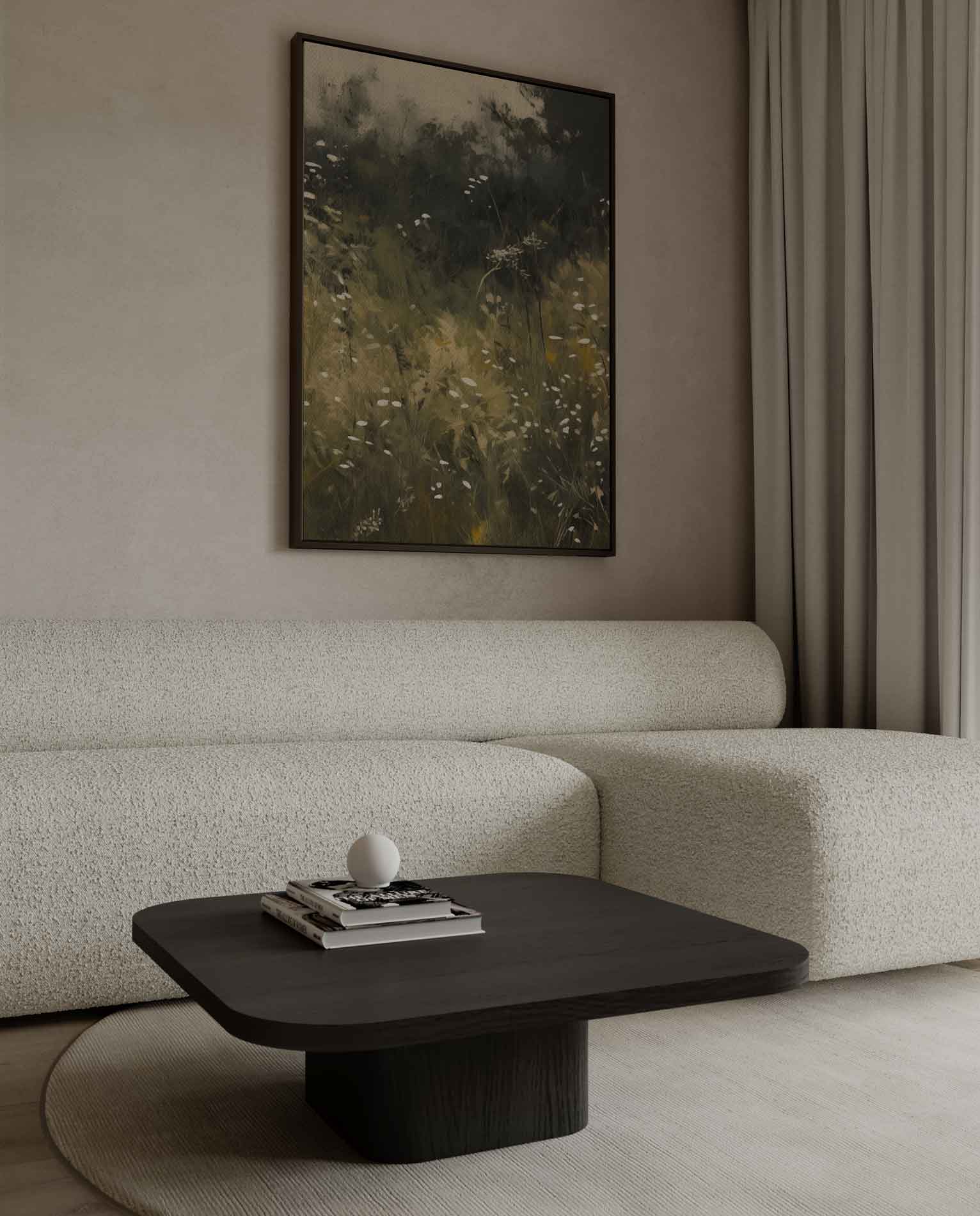Betoverend Bloemenveld Kunstwerk-canvas-dibond-plexiglas-wanddecoratie-WallArtistic