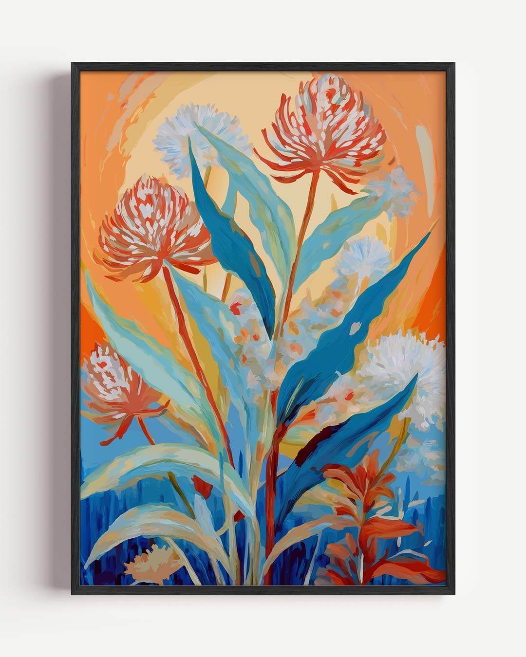 Vrolijke Bloemenpracht Poster