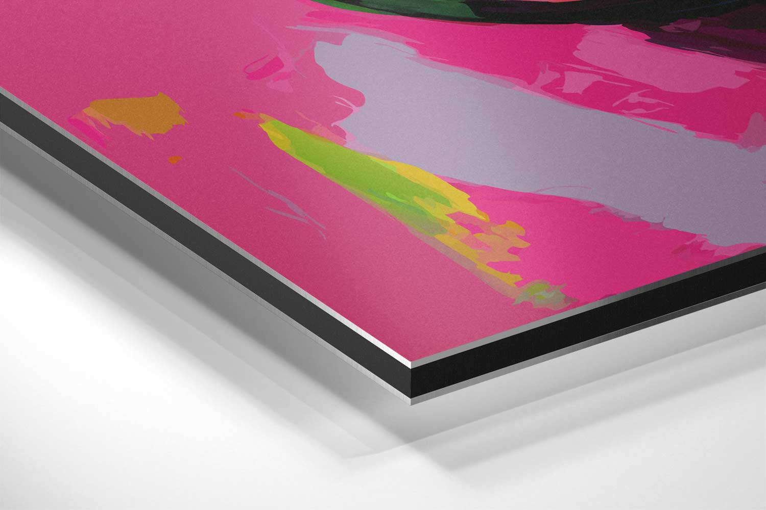 Avocado Pop Art Kunstwerk-canvas-dibond-plexiglas-wanddecoratie-WallArtistic