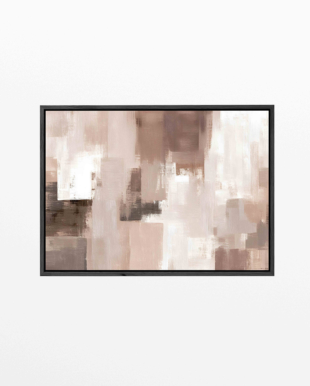 Zachte geometrische vormen Kunstwerk