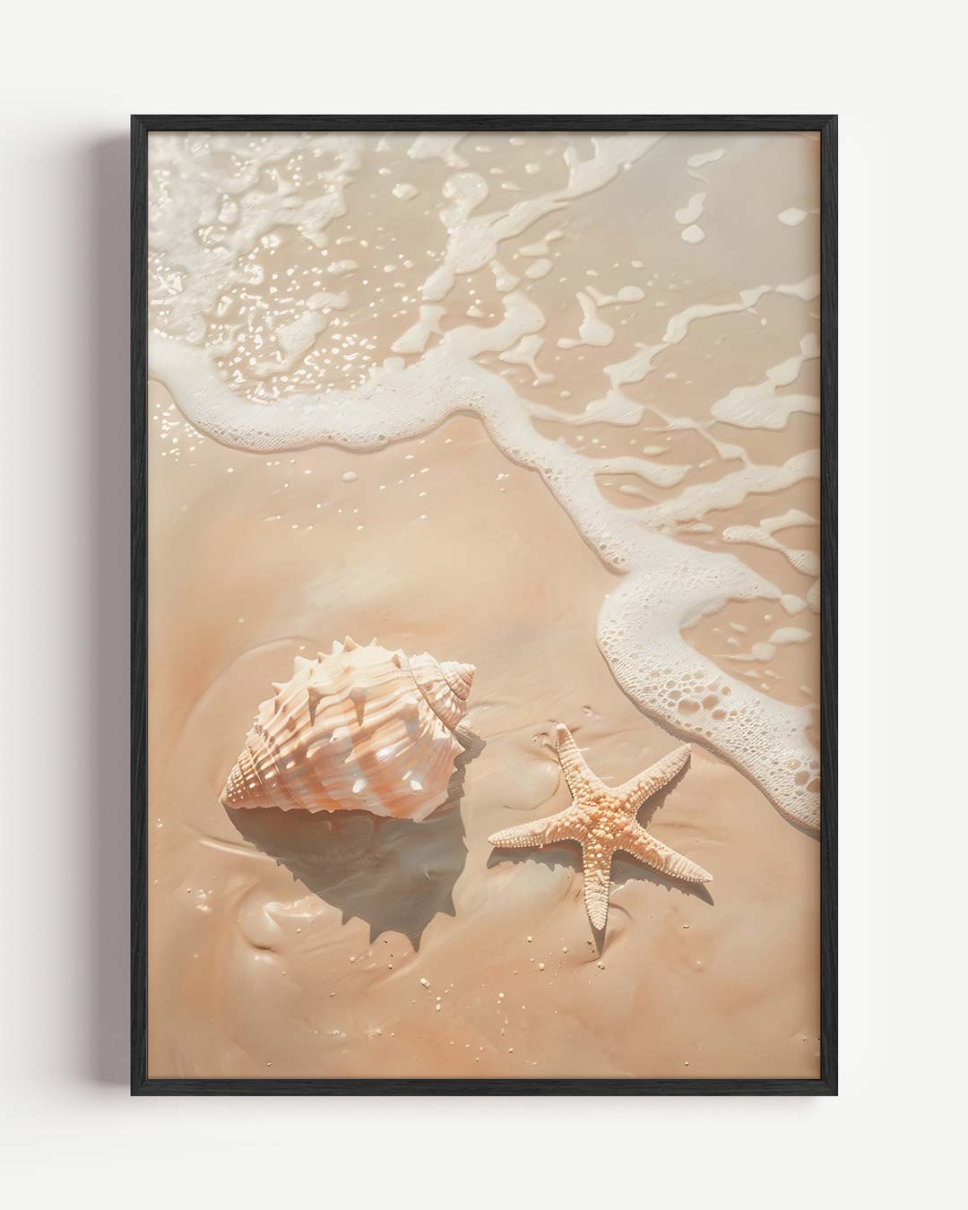 Zomers Strand Plein Air Poster