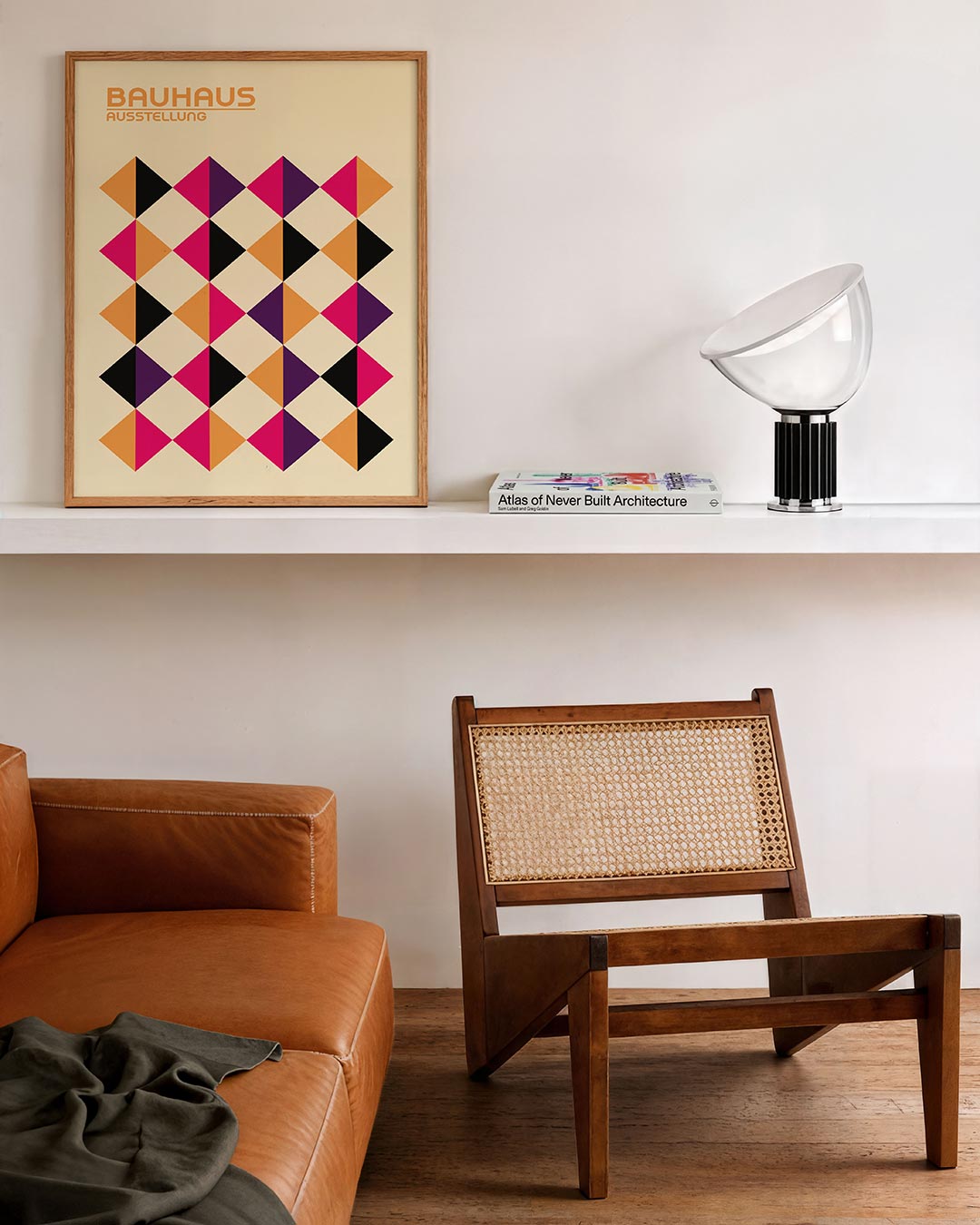 Vormritme en kleur Poster