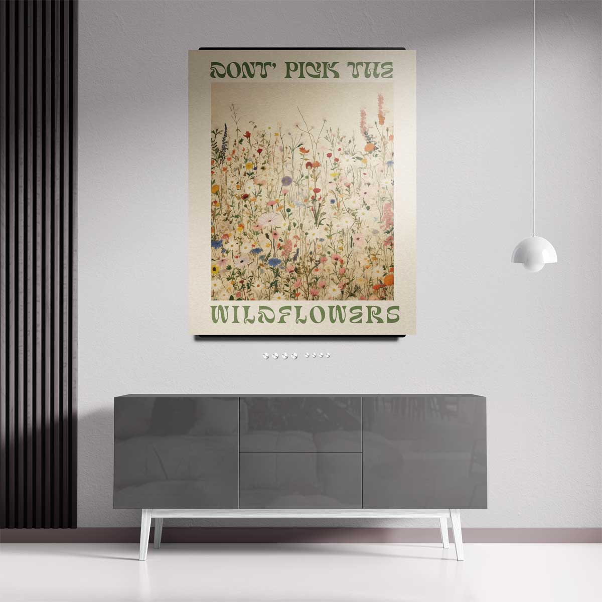 Wilde Bloemen Velden Kunstprint Kunstwerk-canvas-dibond-plexiglas-wanddecoratie-WallArtistic