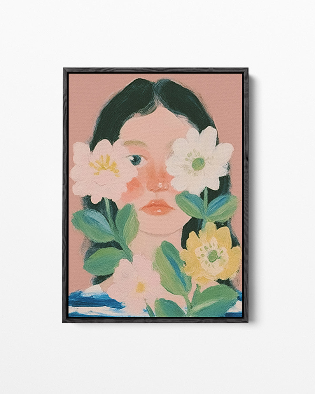 Bloemenportret Kunstwerk