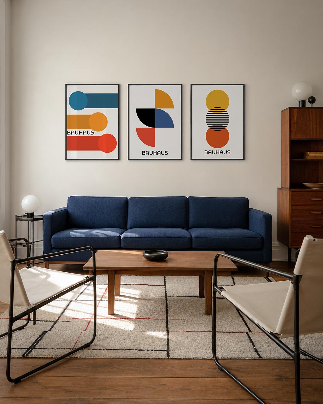 Kleurrijke cirkelbalans Posterset