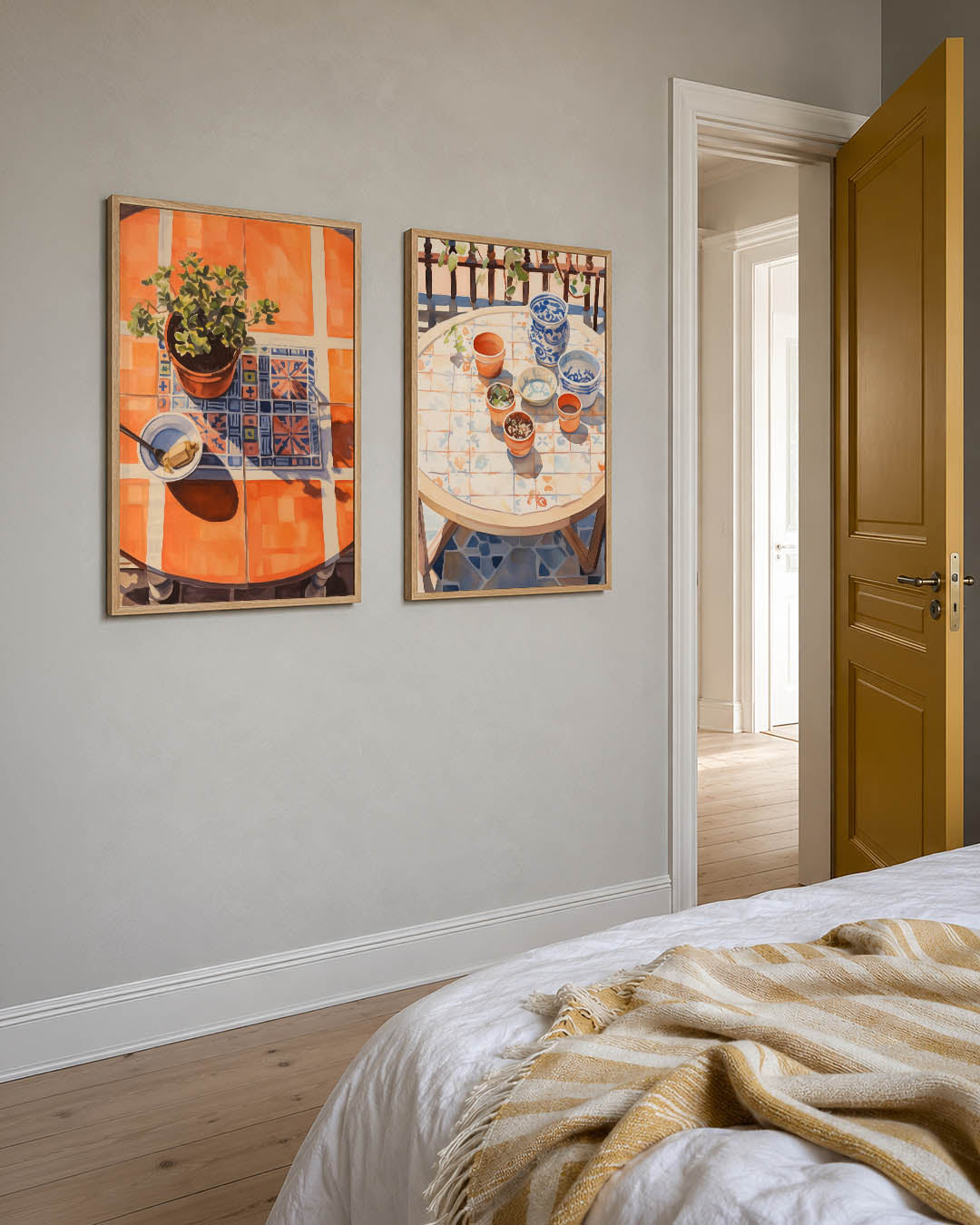 Kleur en schaduw Posterset